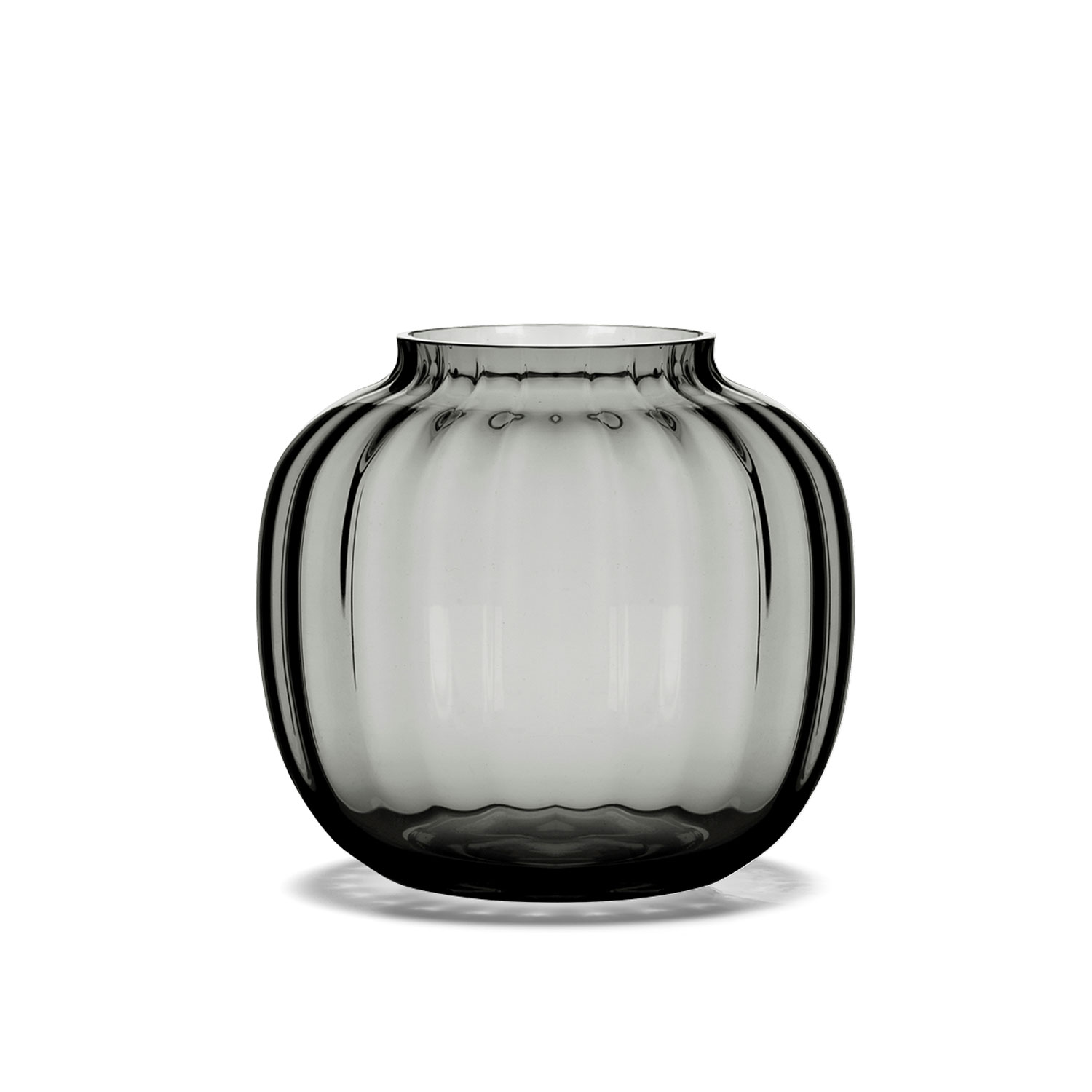 Holmegaard | Primula Vase Blumenvase Glas - smoke