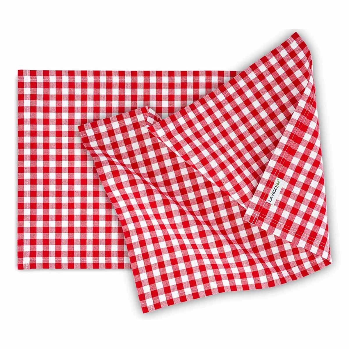 Set_Karo Tischset mit Karomuster