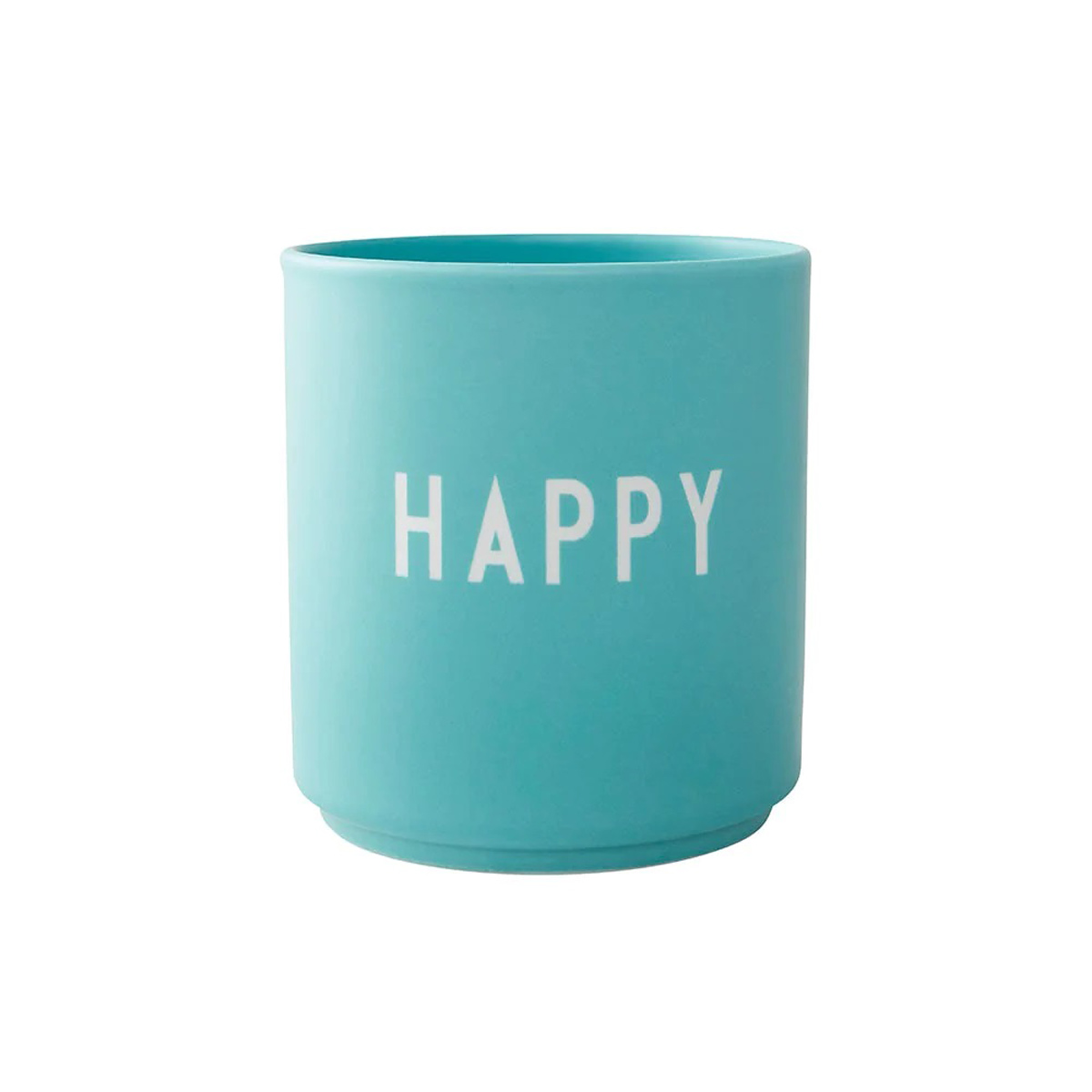 Design Letters - Favourite Cup Happy Aqua