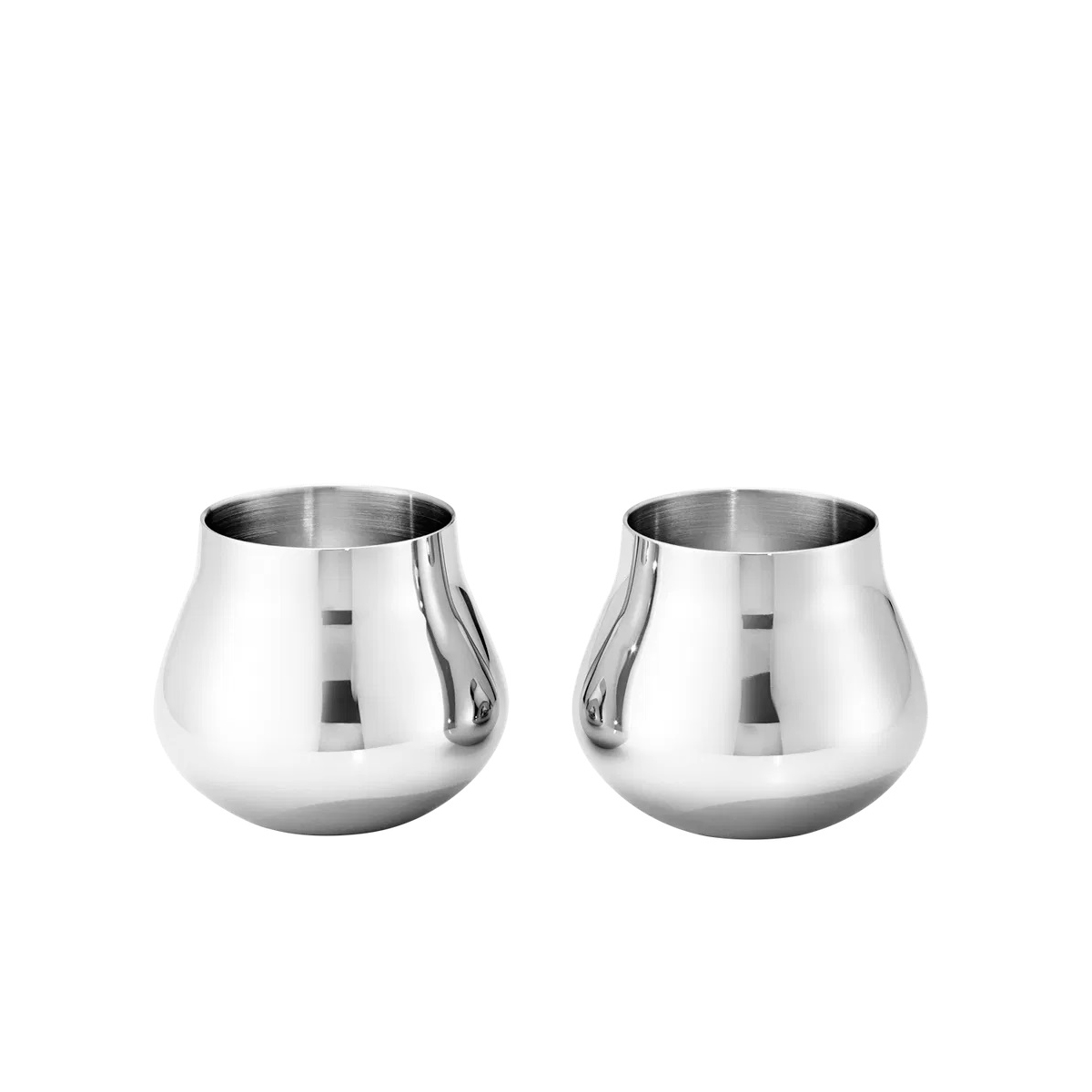 Georg Jensen - SKY Shotbecher Set aus Edelstahl