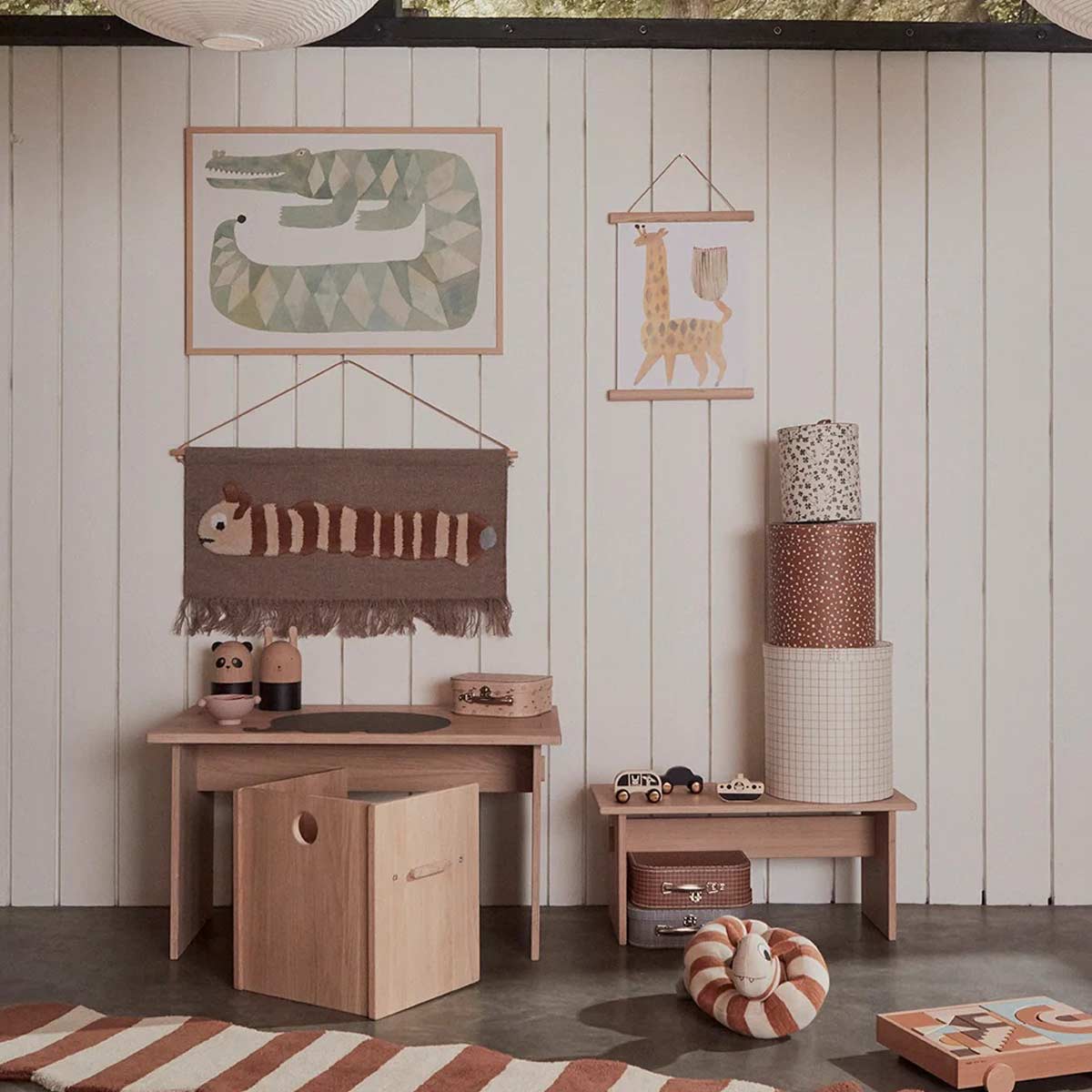 wandbehang_raupe_oyoy_3 OYOY - Spielzimmer Wanddekoration
