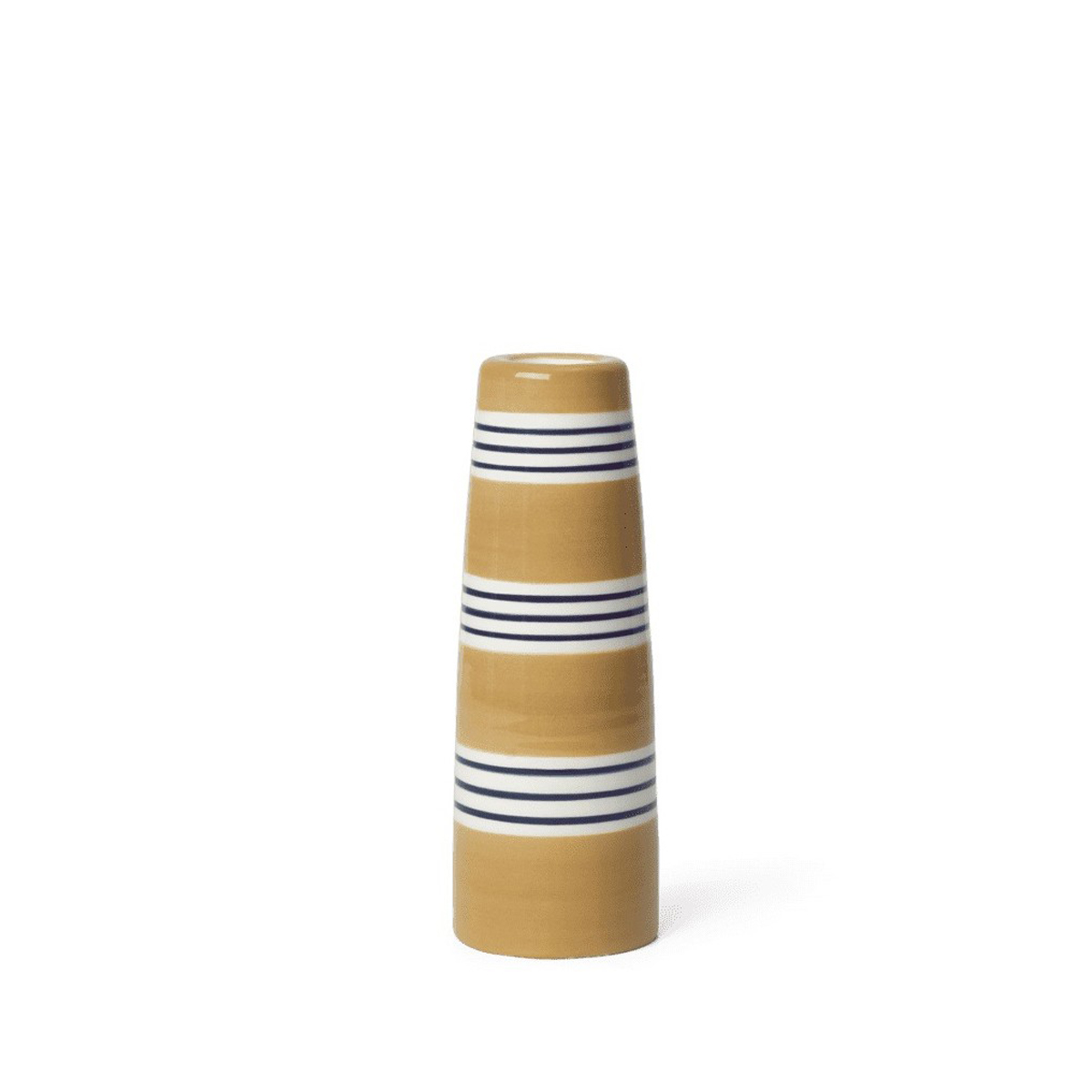 Kähler Design 690156 - Omaggio Kerzenständer mit Streifen - 16 cm