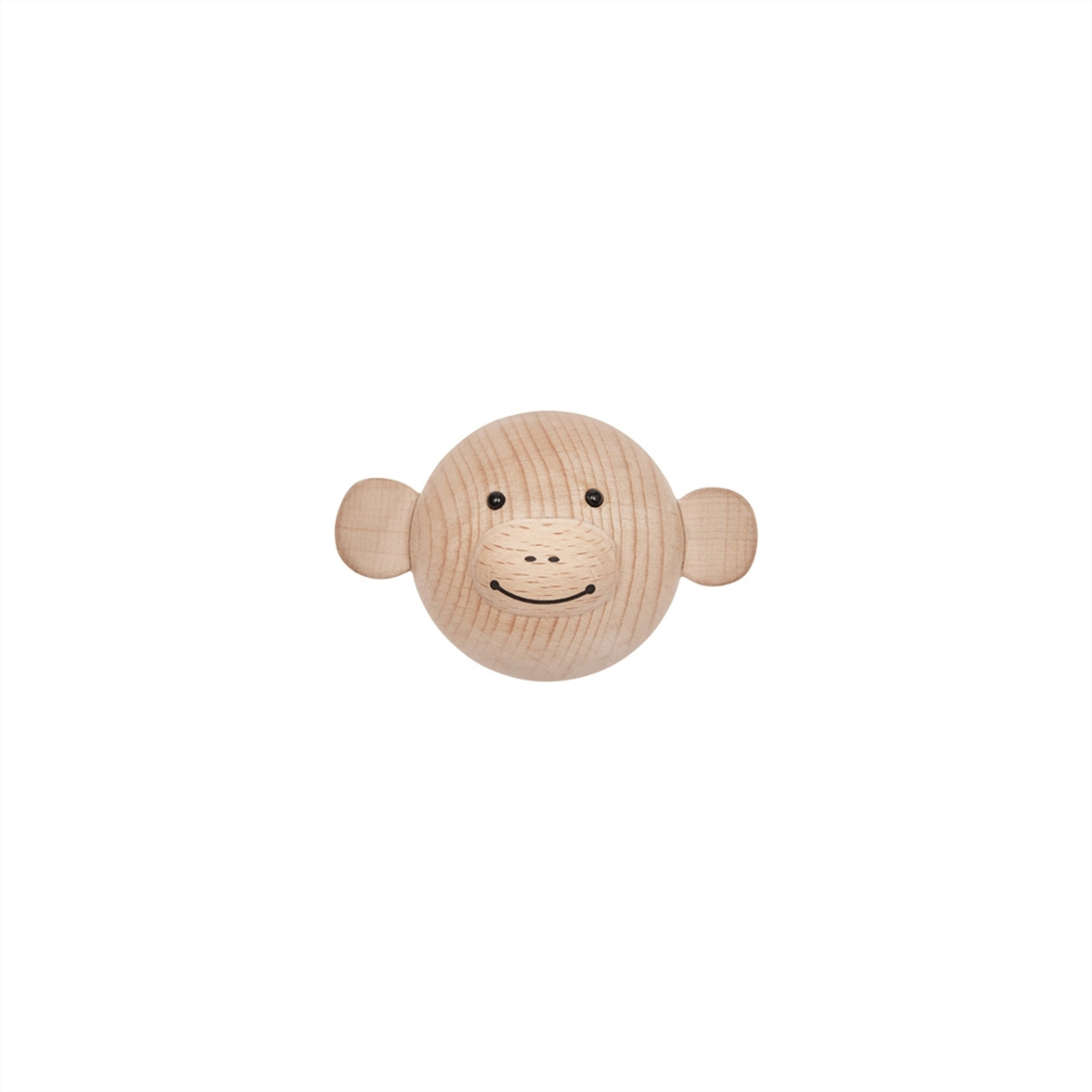  Wandhaken Affe - Mini-Wandhaken - Holzhaken Monkey