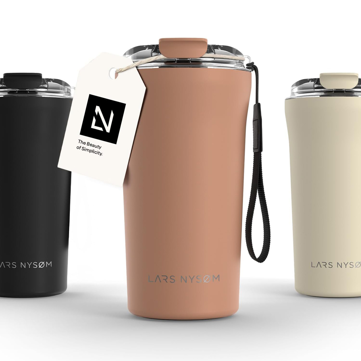 LARS NYSØM - Thermobecher Rørelse aus Edelstahl 500ml