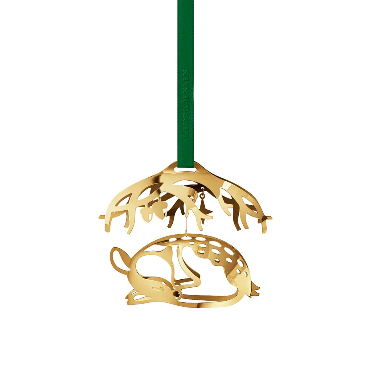 Georg Jensen - Weihnachtsmobile Sammlerstück Edition 2023 - schlafender Hirsch