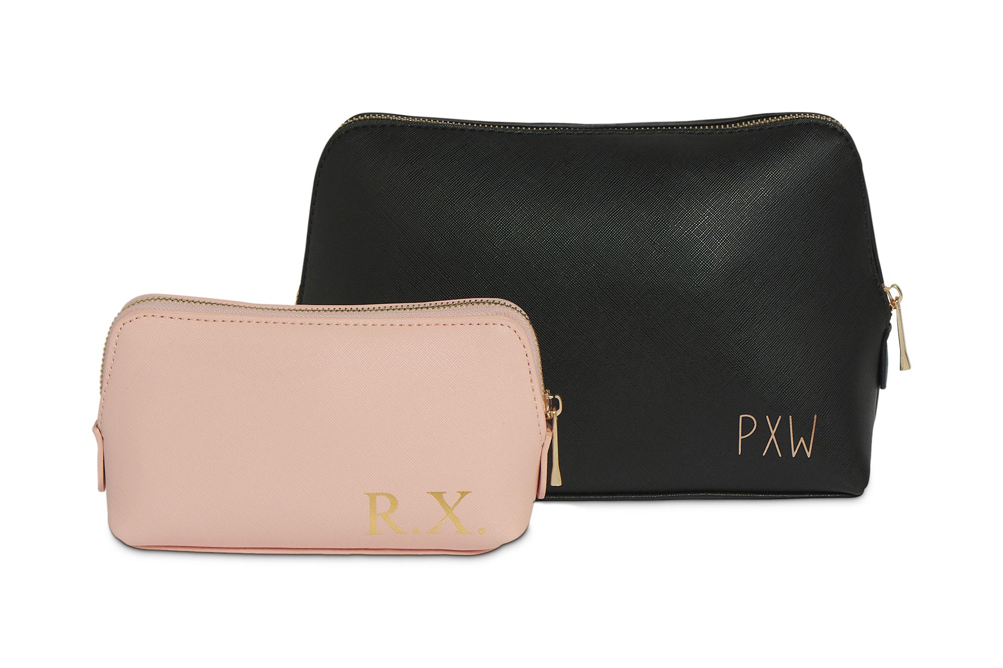 Kosmetiktasche_Damen_Monogramm Personalisierte Kosmetiktasche mit Initialen