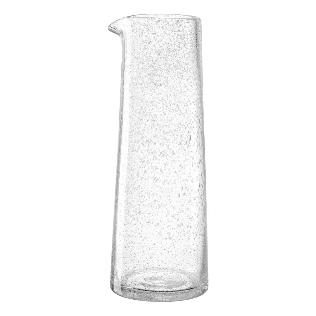 Leonardo - Krug BURANO - Glaskaraffe 1 l - Wasserkrug aus Schaumglas