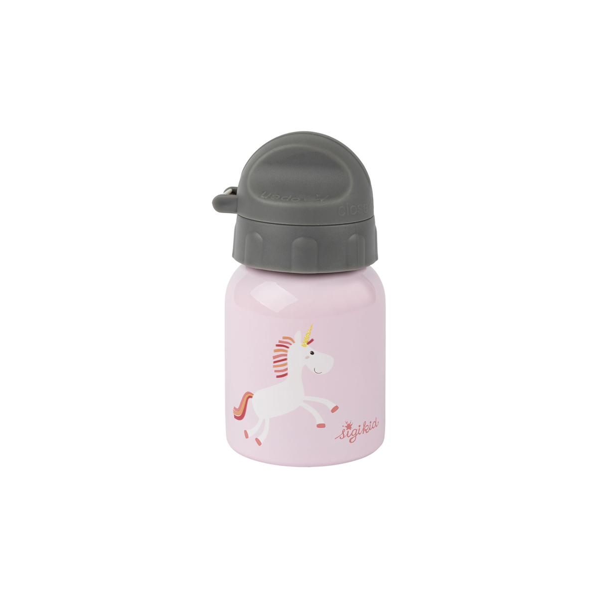 sigikid - Trinkflasche Einhorn - Kindertrinkflasche - Edelstahl - 250ml sigikid - Trinkflasche Einhorn - Kindertrinkflasche - Edelstahl - 250ml