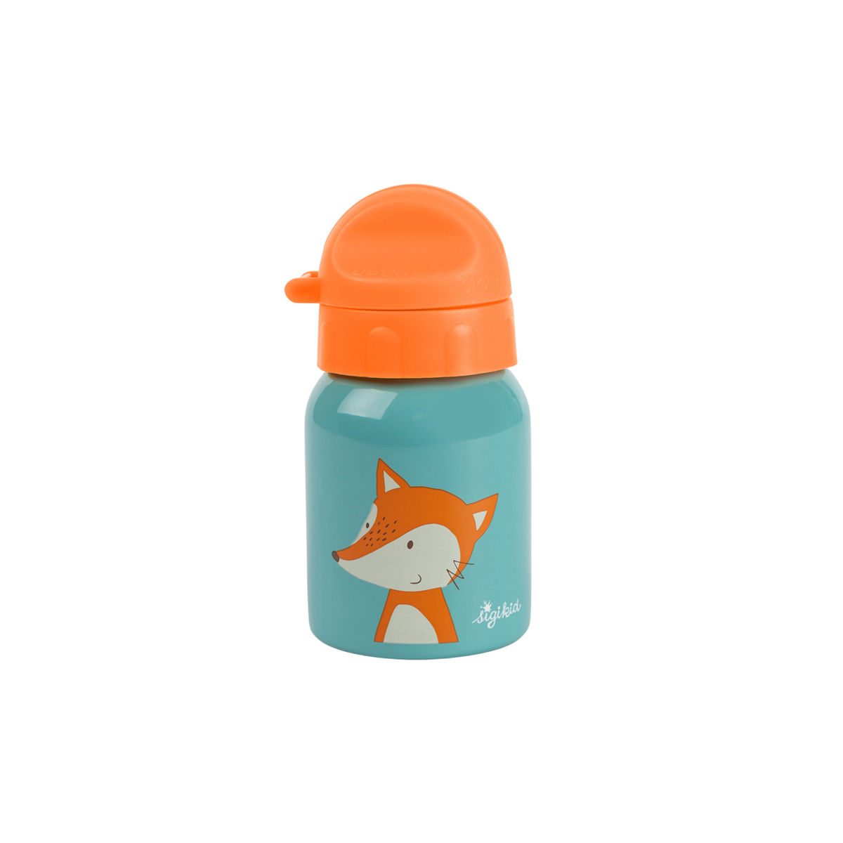 sigikid - Trinkflasche Fuchs - Kindertrinkflasche - Edelstahl