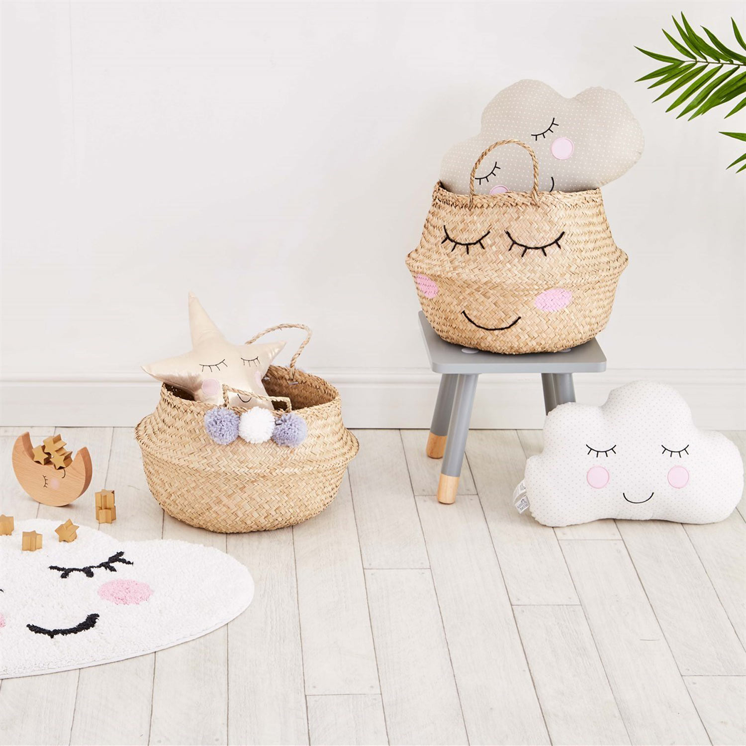 BASK007_L Aufbewahrungskorb Pom Pom - Lifestyle