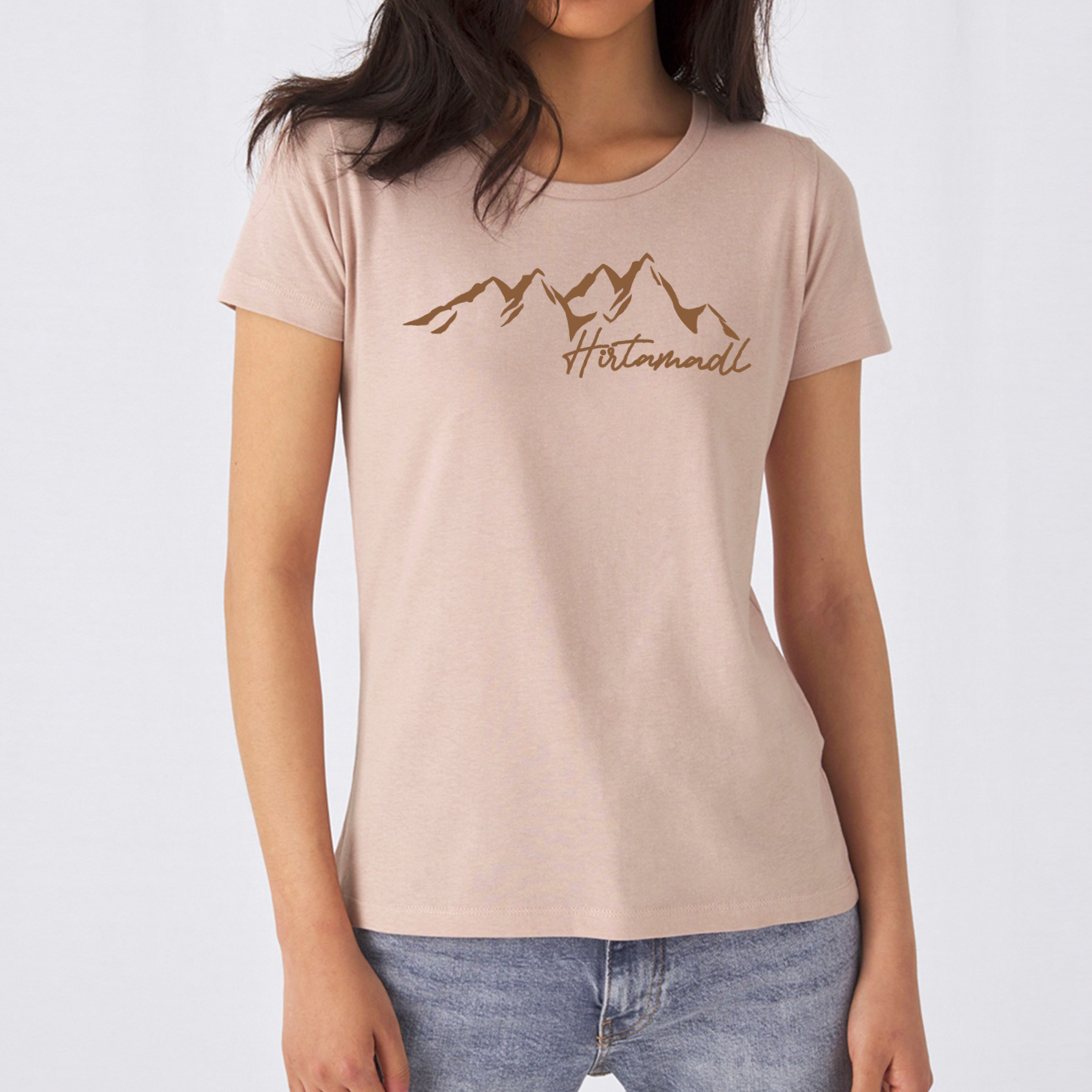 Hirtamadl_Model Damen T-Shirt Hirtamadl - Organic