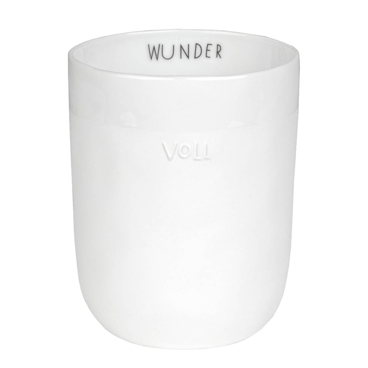 Räder – Becher 'Wundervoll' – Guten Morgen – Porzellanbecher 400 ml