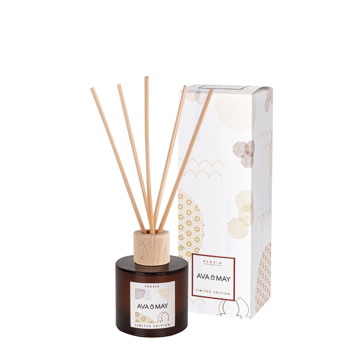 AVA & MAY - Raumdiffusor Persia Mystischer Hammam-Duft mit Neroli & Feige