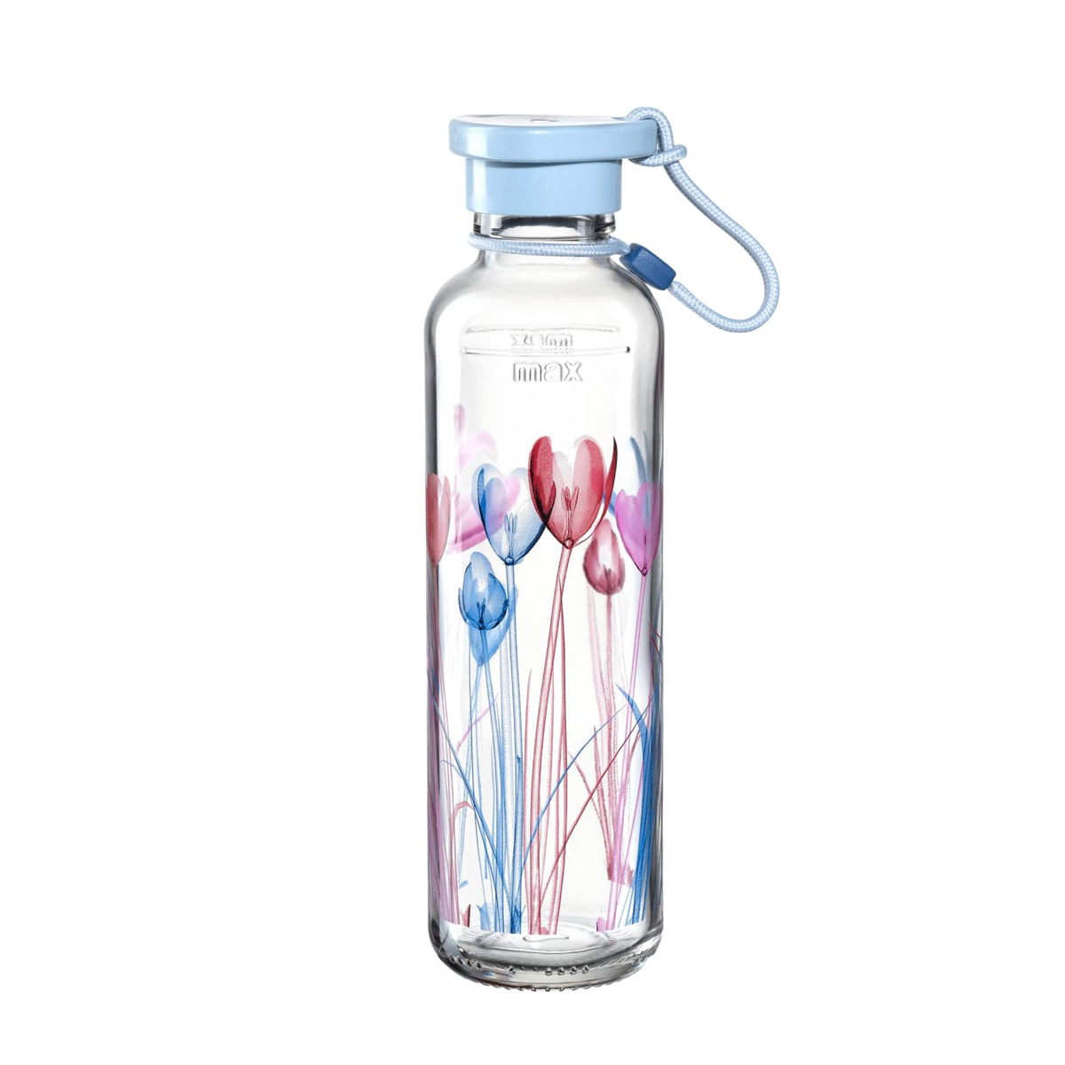 Leonardo - Trinkflasche In Giro Flower für Freizeit, Sport & Outdoor