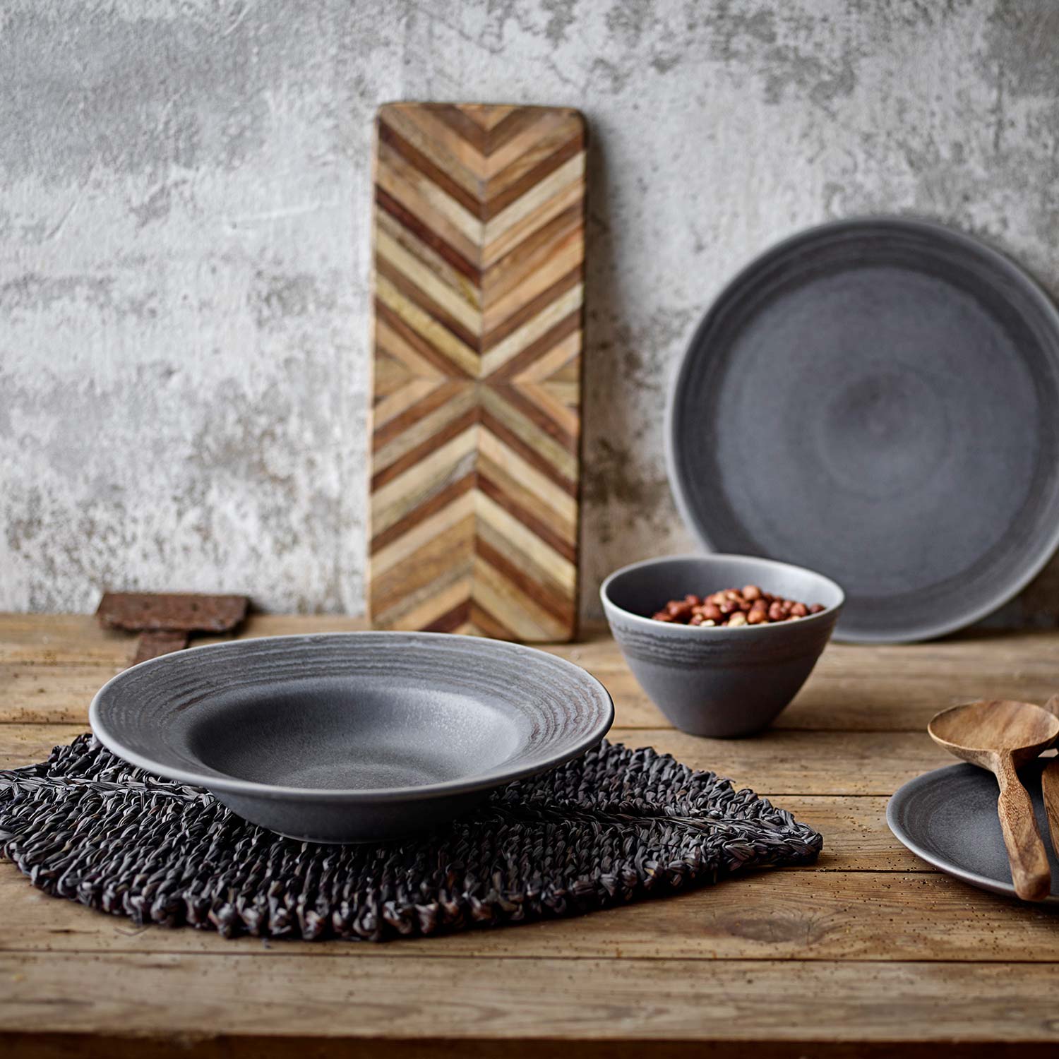 82050321_99 82050321 Isla Placemat, Grey, Seagrass