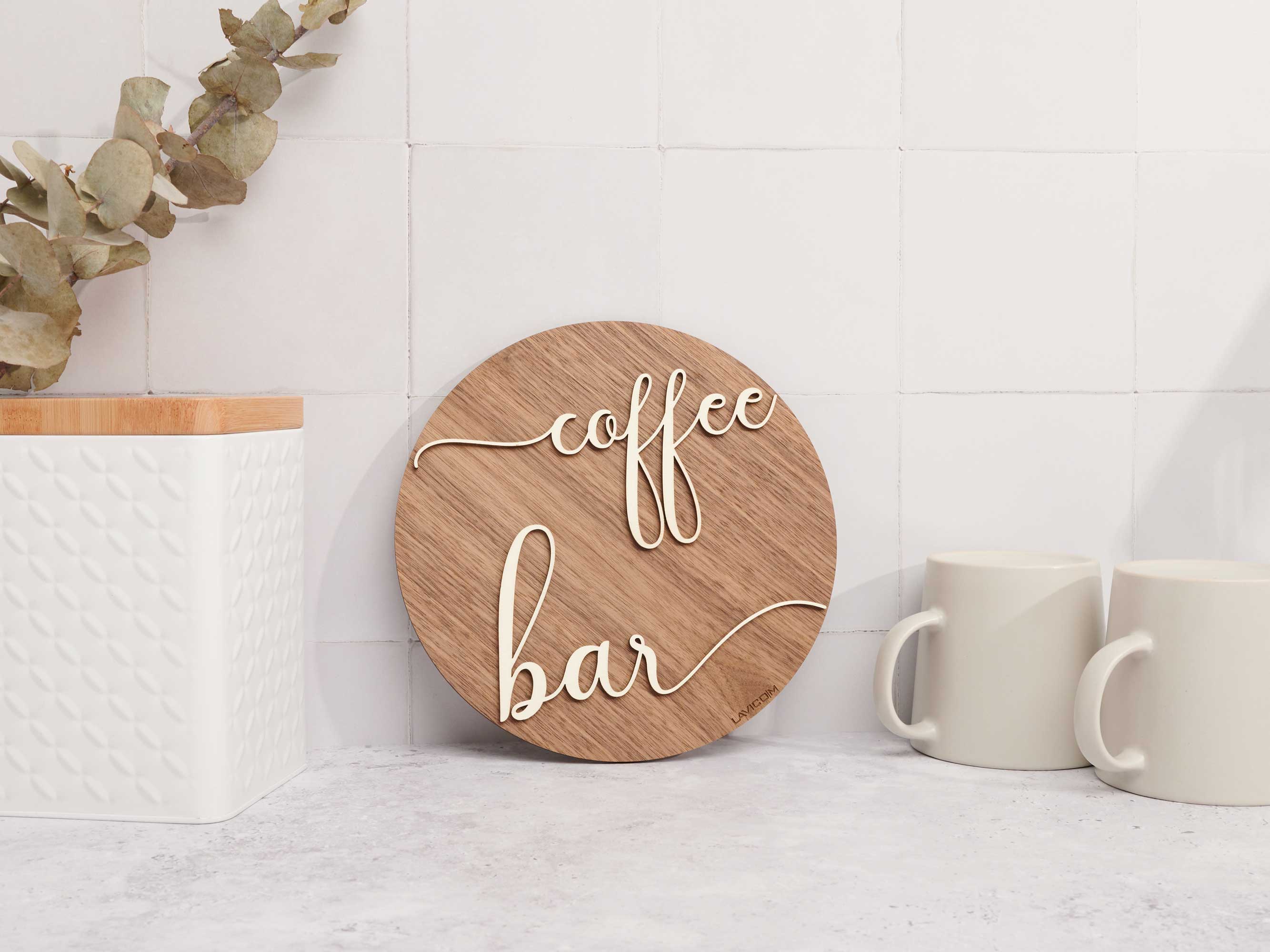 40609726279532345_97 Coffee Bar, Holzscheibe