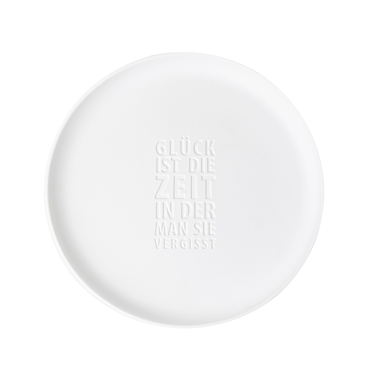 Räder - Porzellanschale 'Glück' - Dekorative Schale aus unglasiertem Porzellan