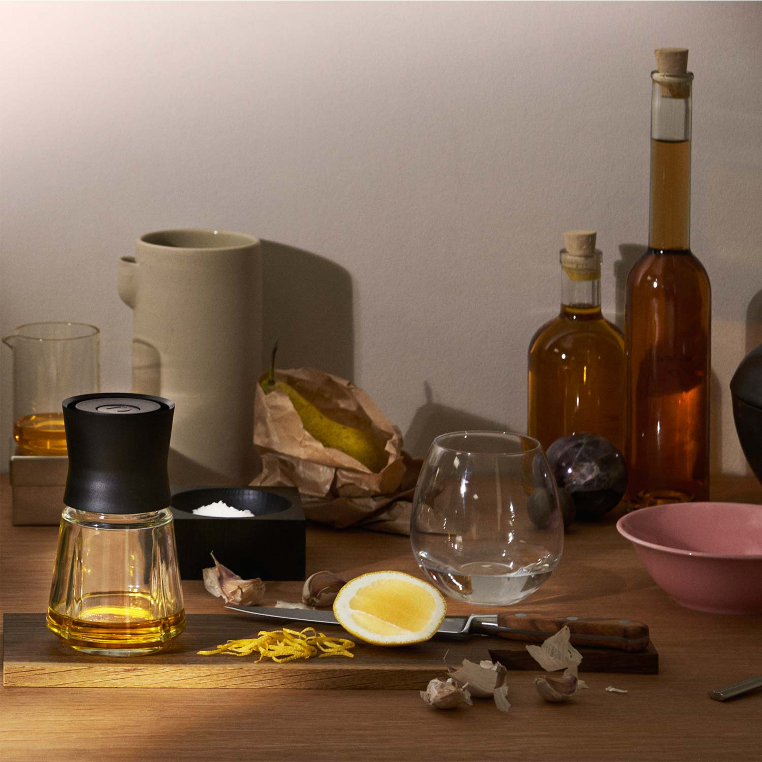 Dressing-Shaker3 Shaker aus Glas der Grand Cru Sense Serie Dekoration