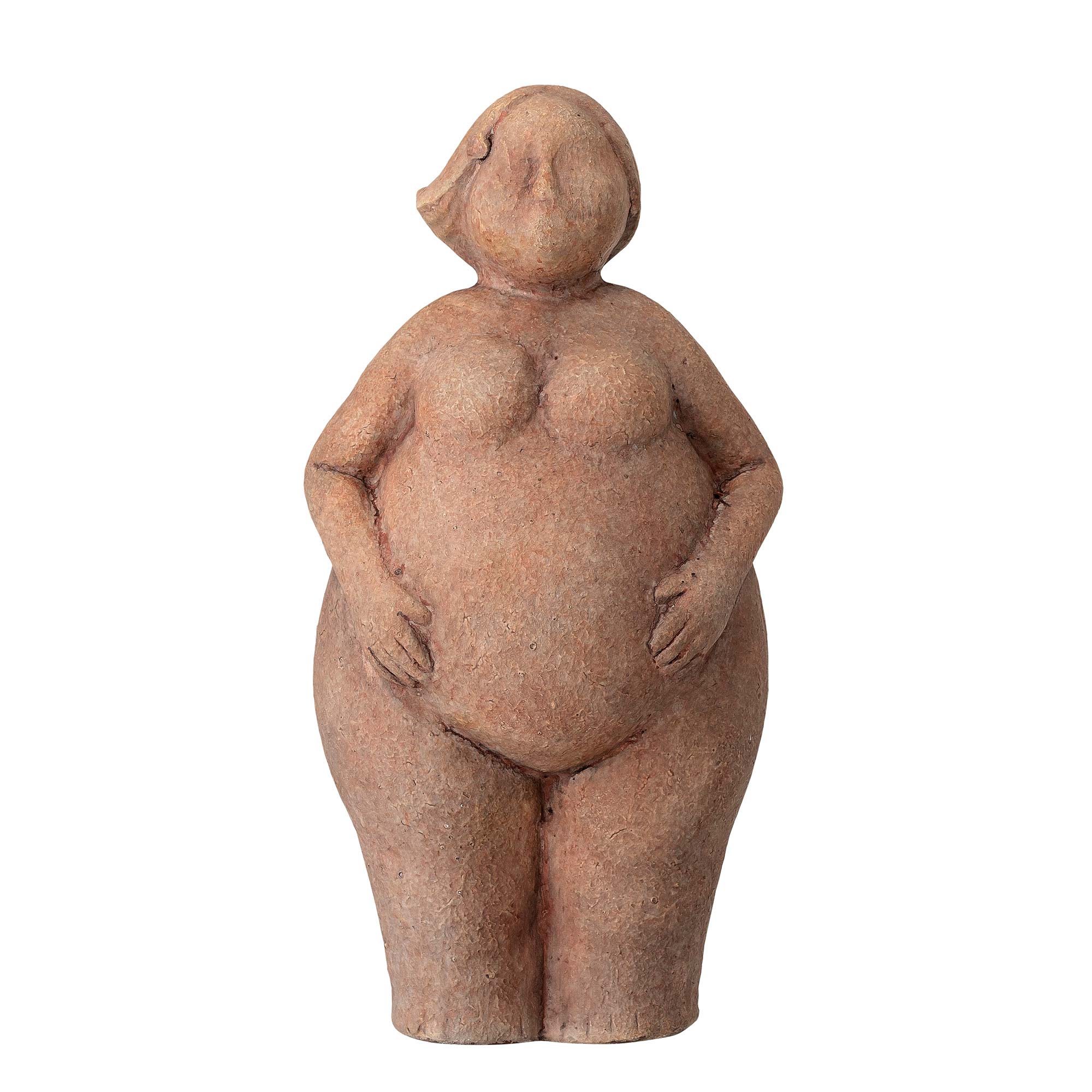 82049872 Deko-Figur Sidsel - braunes Terrakotta