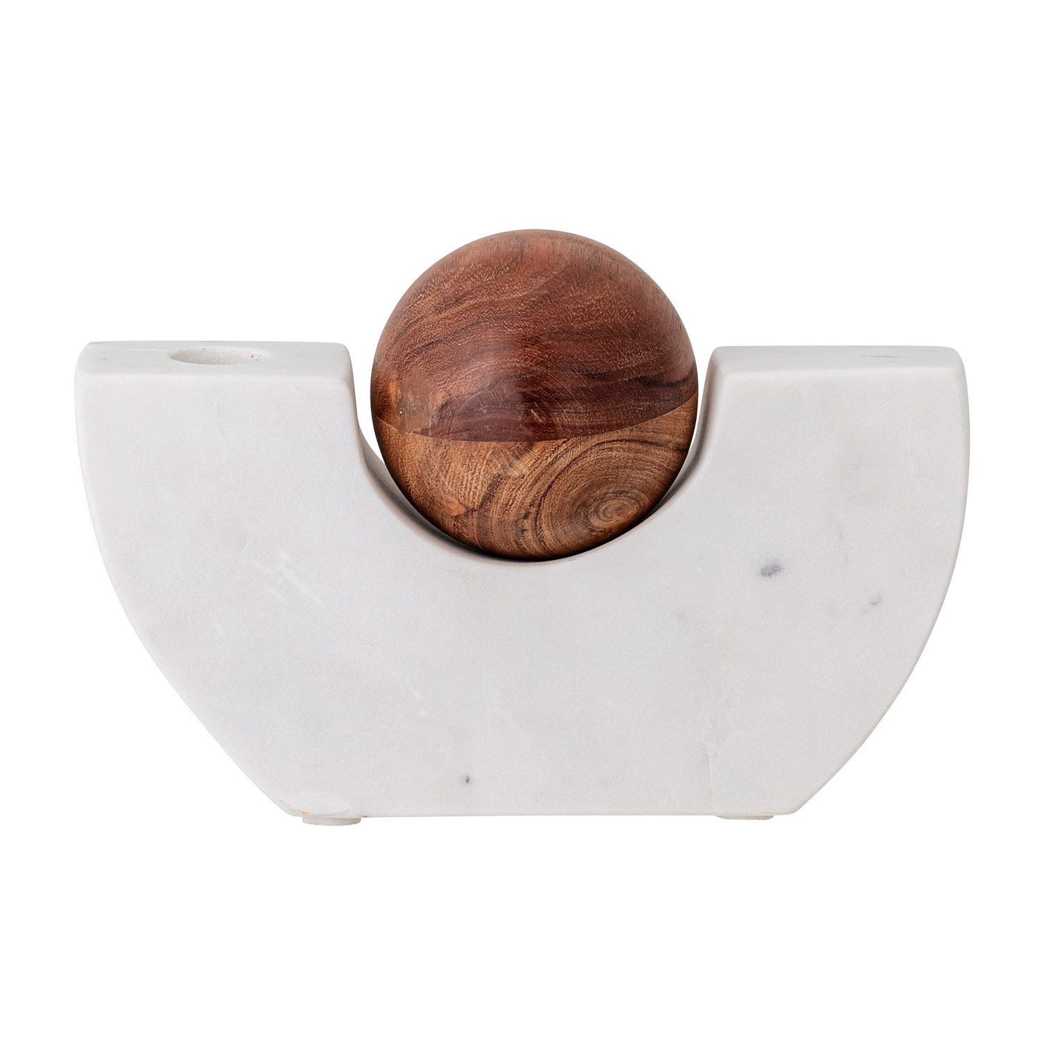 82048826_1 Candlestick, White, Marble