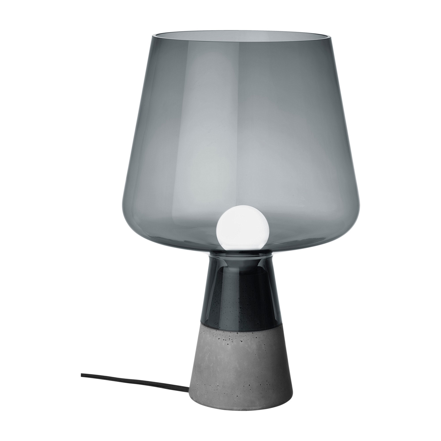 Iittala - Leimu Designer Lampe Grau & Kupfer