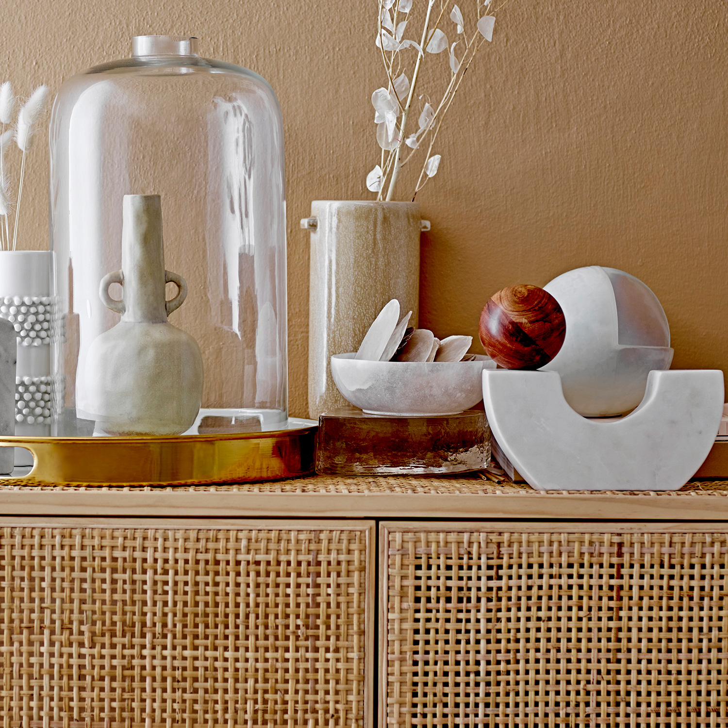 82048826_4 Bloomingville Marble Skulptur