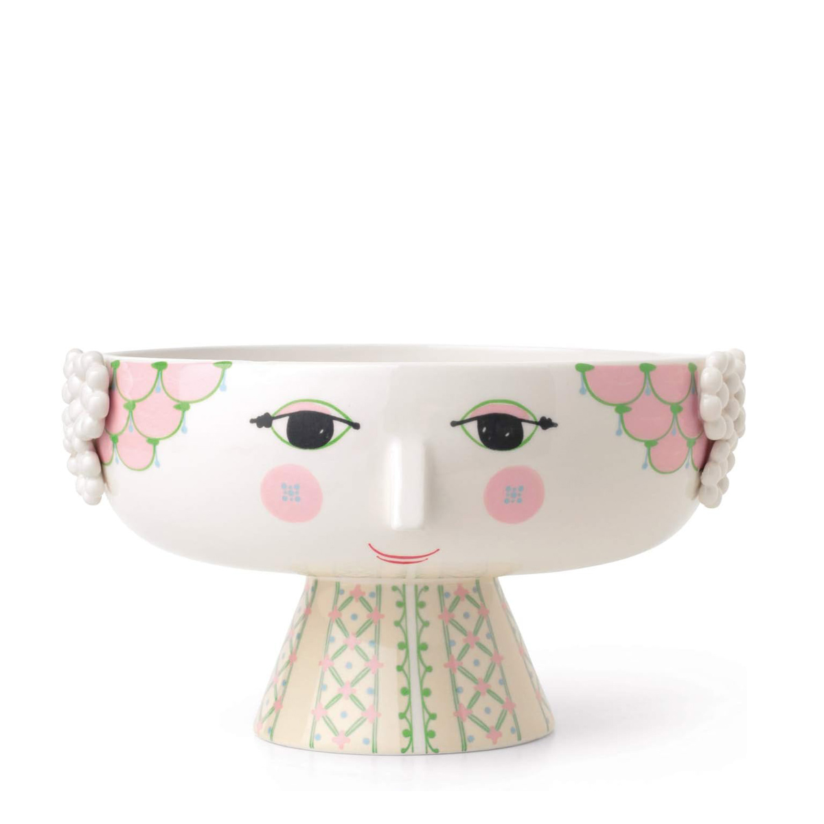 Bjørn Wiinblad - Design Obstschale EVA auf Sockelfuß Ø24 cm