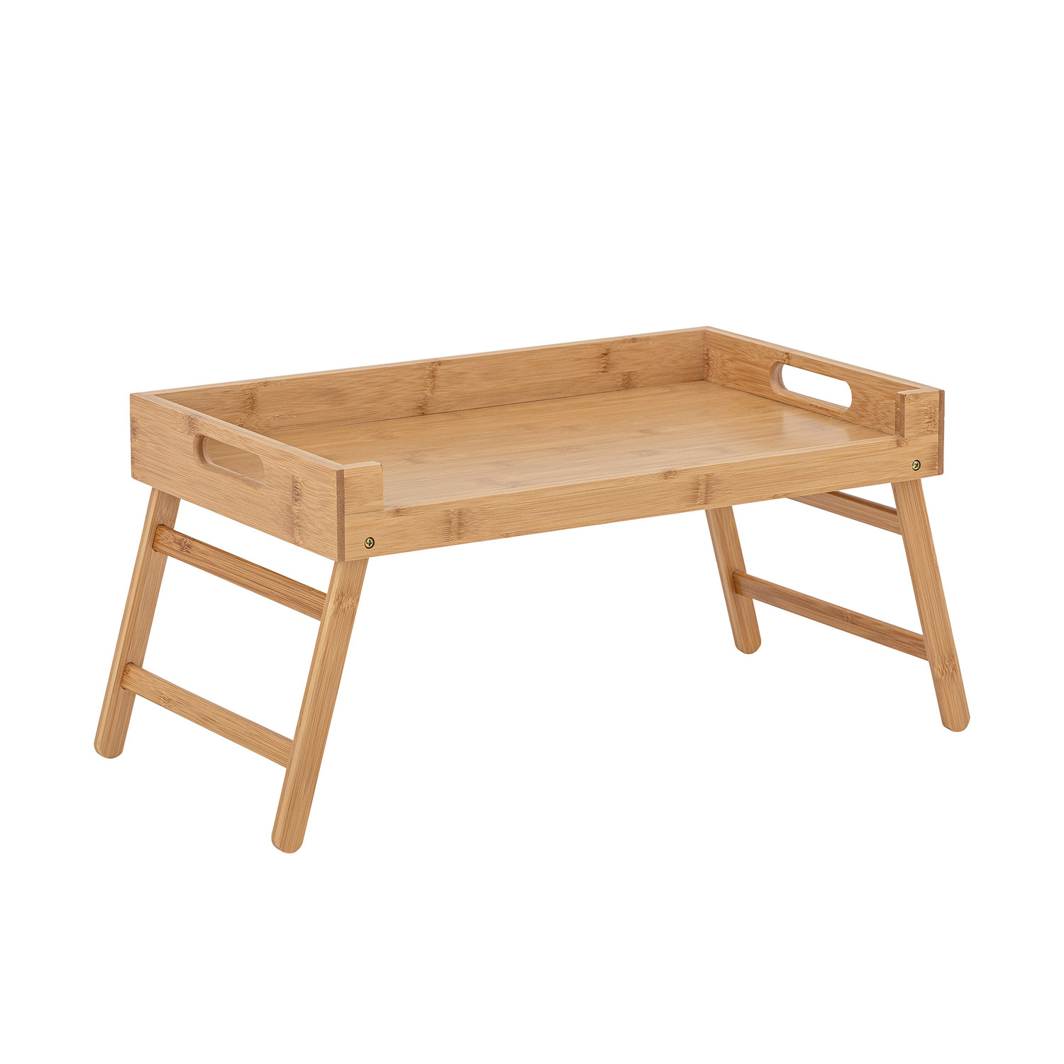Aden_Tablett_Bambus_82052186_2 Tablett aus Bambus für ein Frühstück im Bett Seitenansicht