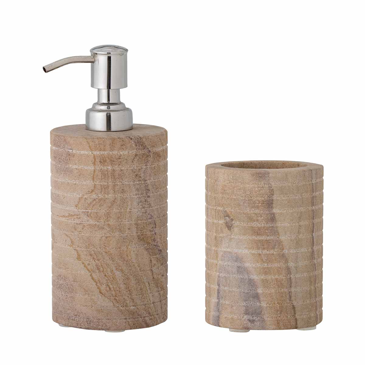 Seifenspender_Set_1 Badezimmer Set aus Seifenspender und Zahnputzbecher