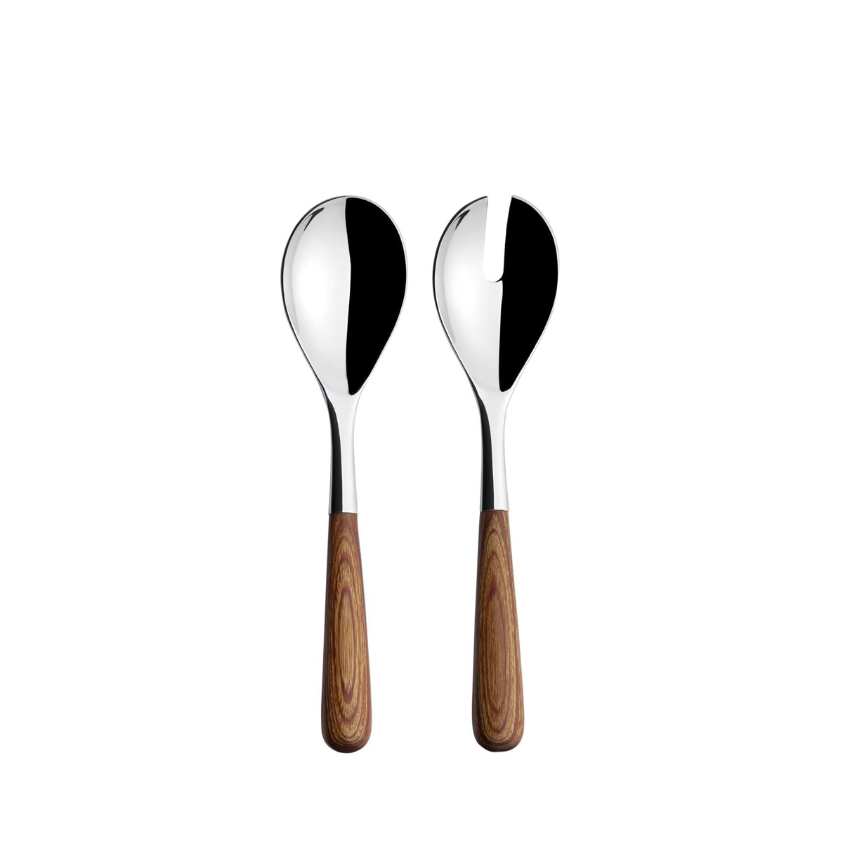 Iittala - Piano Servierbesteck mit Holzgriffen 2tlg. Set