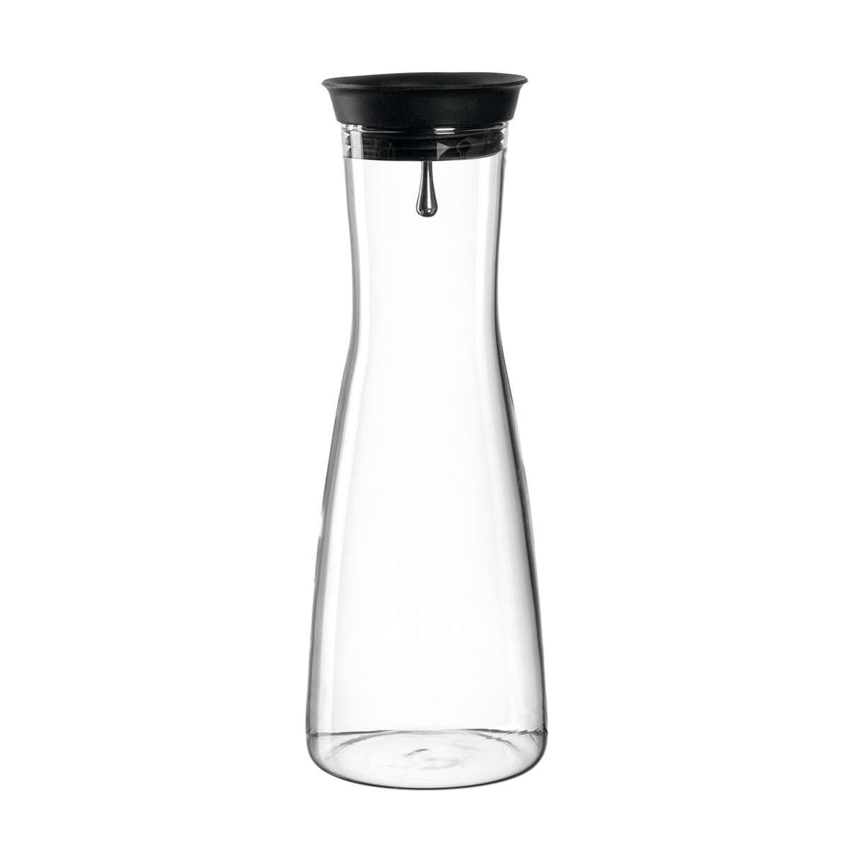 Leonardo - Glaskaraffe CIAO - Karaffe mit Deckel - Wasserkaraffe 1 l