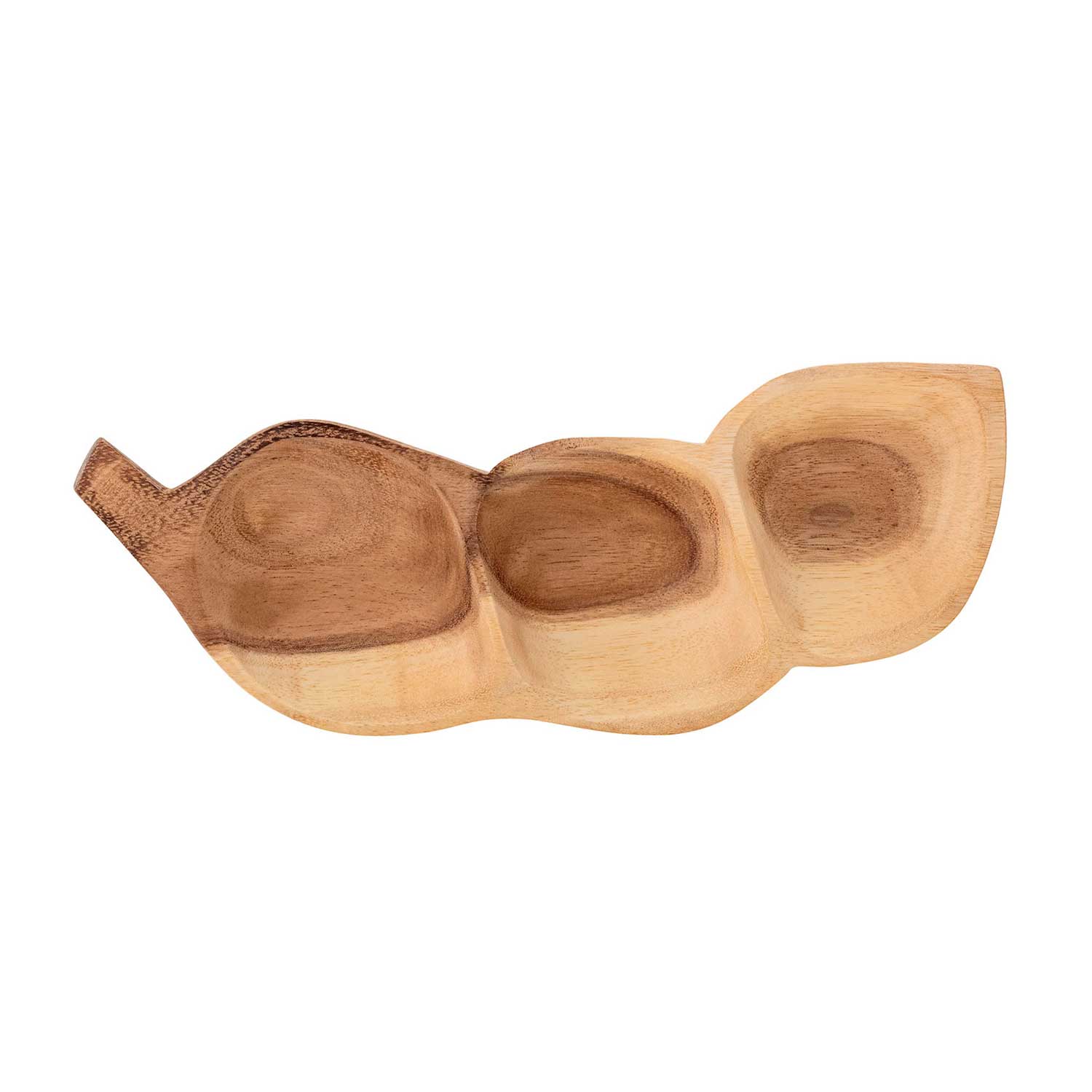 Schale_Akazienholz_82053652_3 Braunes Servierschälchen aus Akazienholz Packshot 2