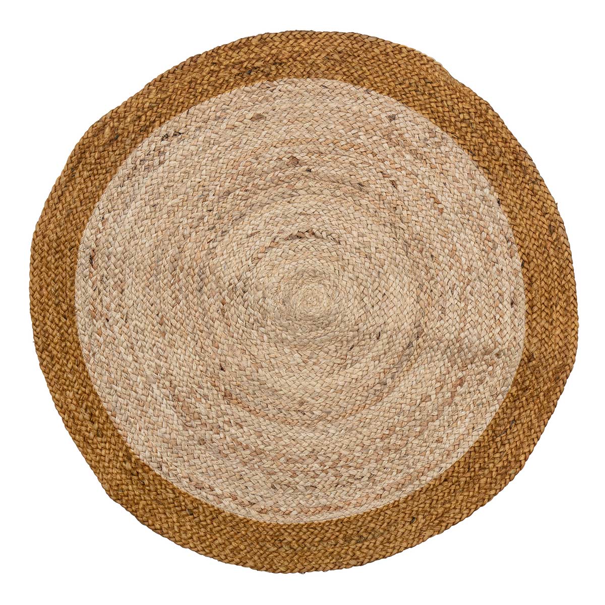 Bloomingville - Runder Teppich Birk aus brauner Jute