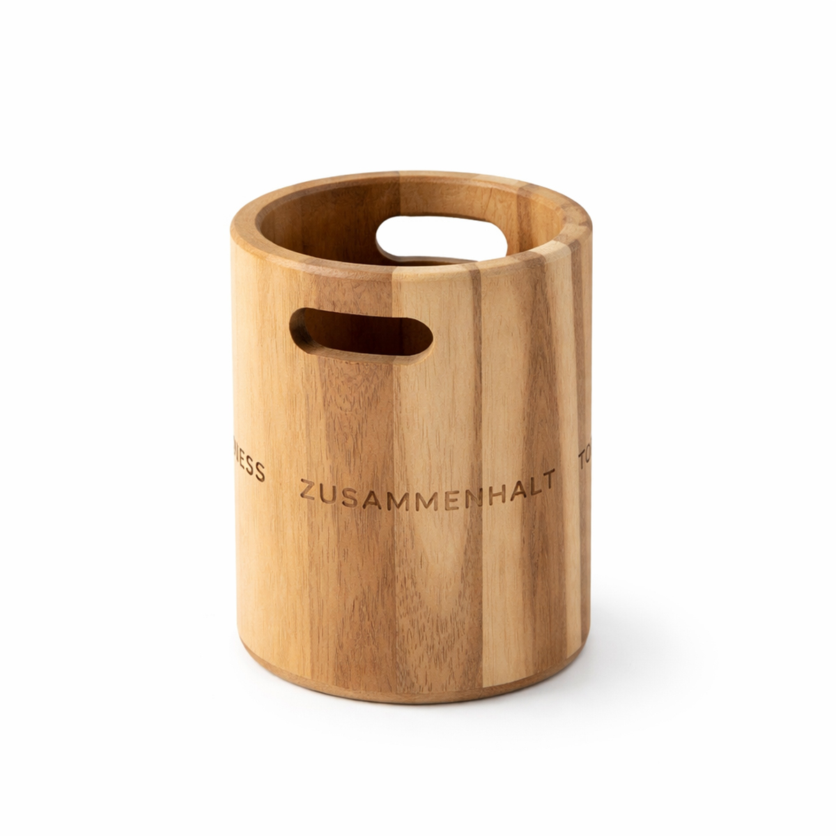 Räder – Gefäß 'Zusammenhalt' – Holzgefäß mit Bedeutung – Stilvolle Deko & Geschenkidee