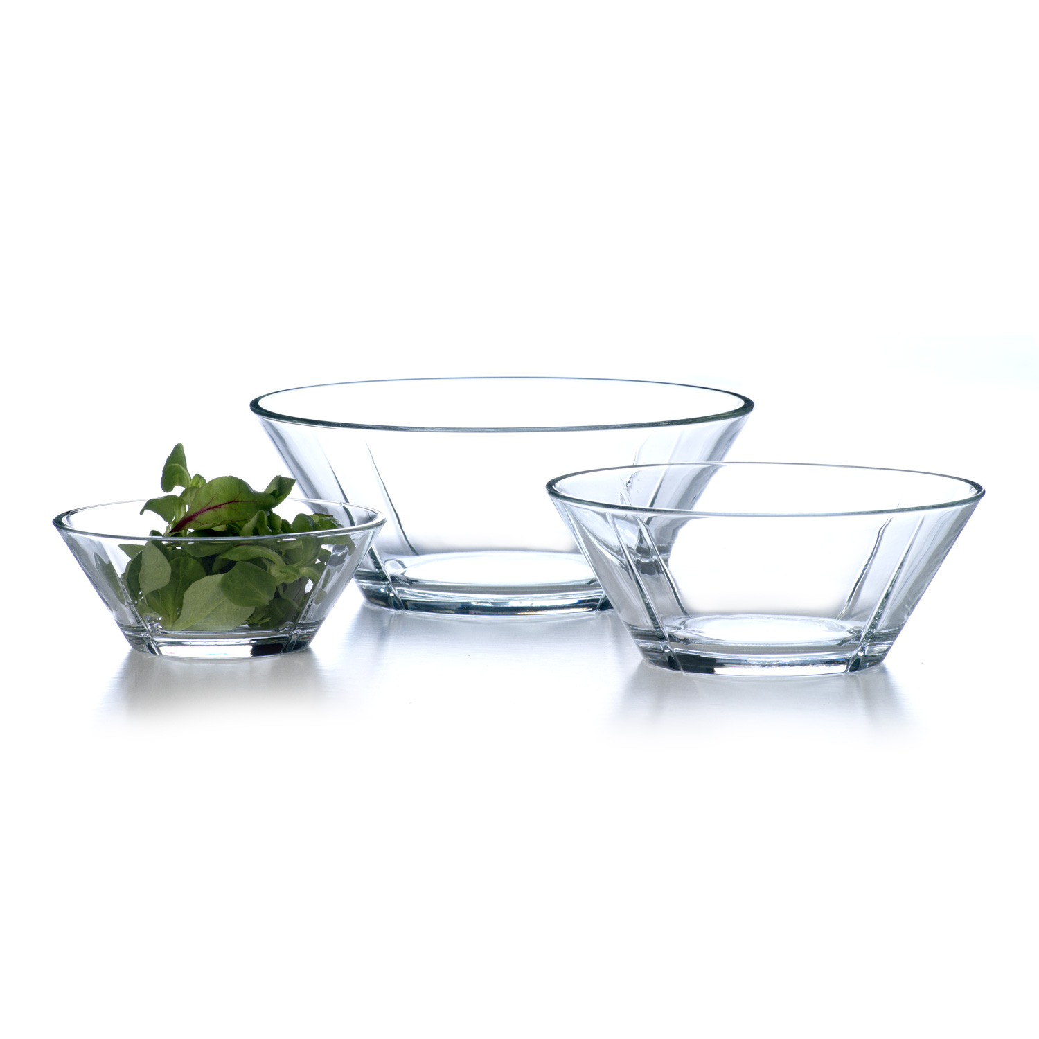 Schüssel-Set Grand Cru Glas - stilsichere & praktische Salatschüssel