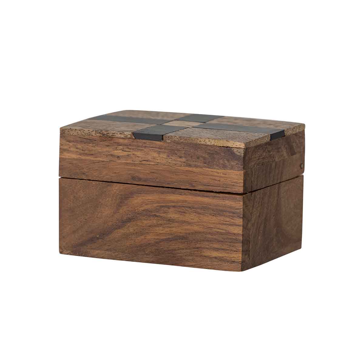 Holzbox_82055199_1 Kleine Holzbox mit Deckel zur Schmuckaufbewahrung und Deko