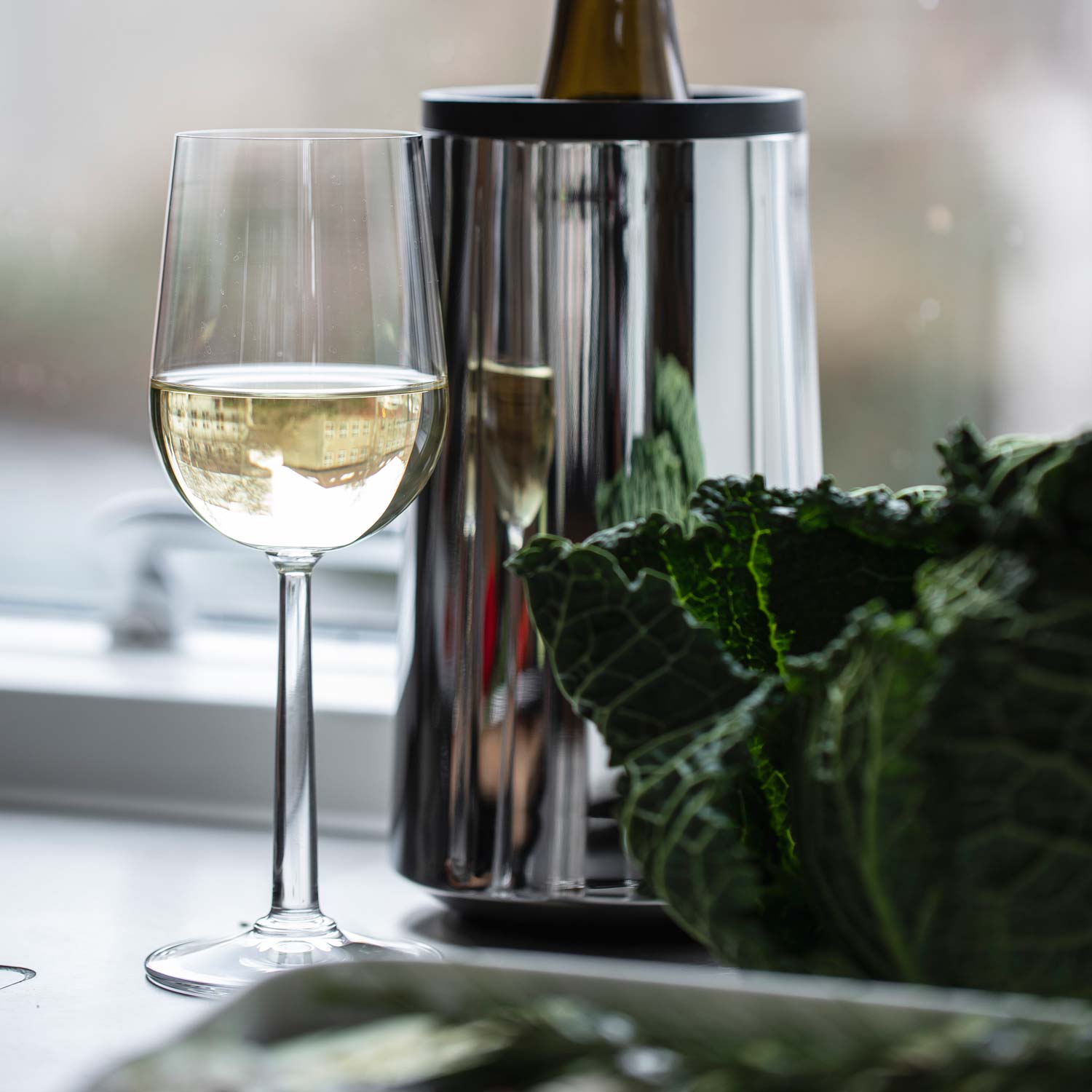 Weinkuehler_Grand_Cru6 Weinkühler aus Edelstahl von Rosendahl Glas Weißwein