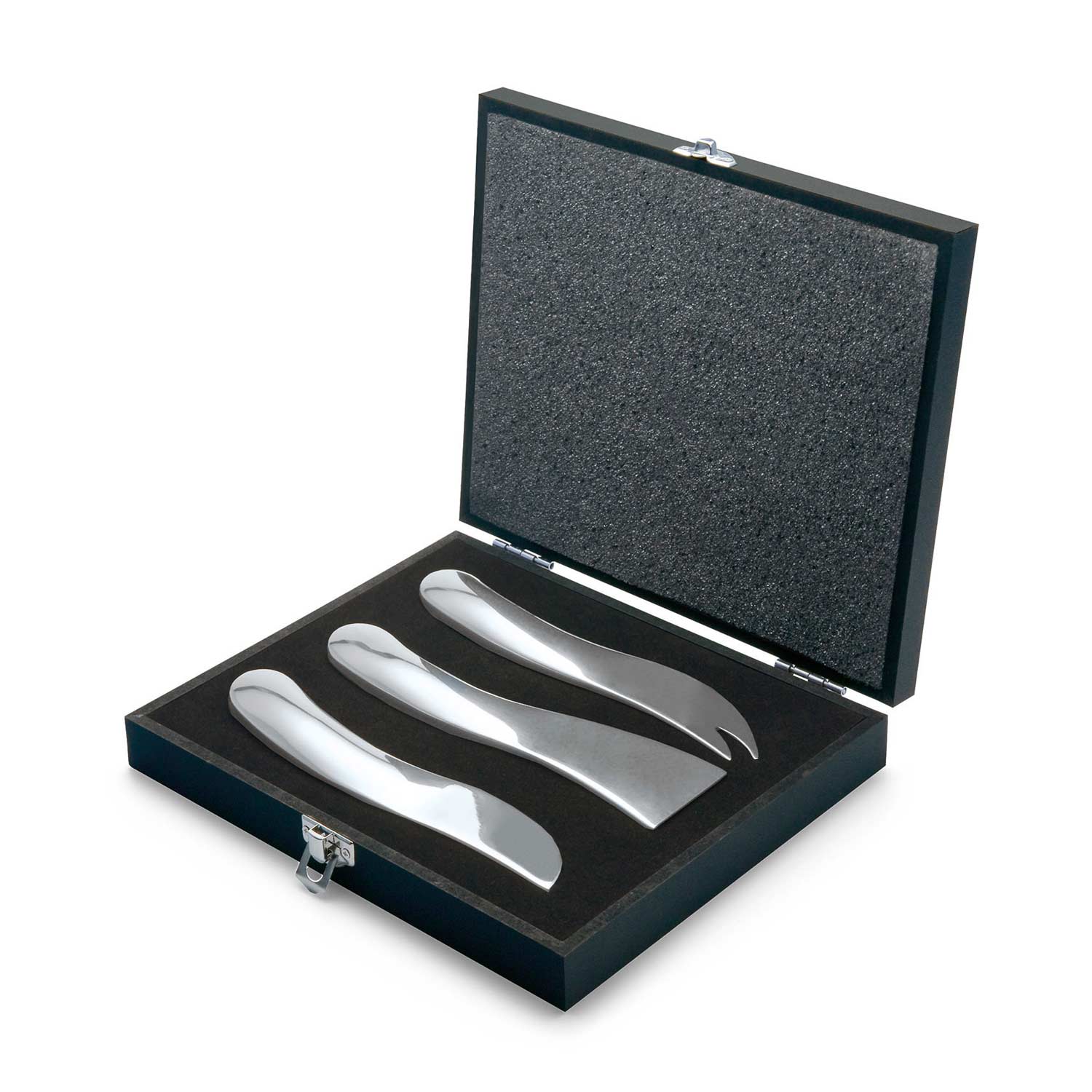 Kaesemesserset_WAVE_189001_3 Käsemesser WAVE aus Edelstahl - mit Geschenkbox