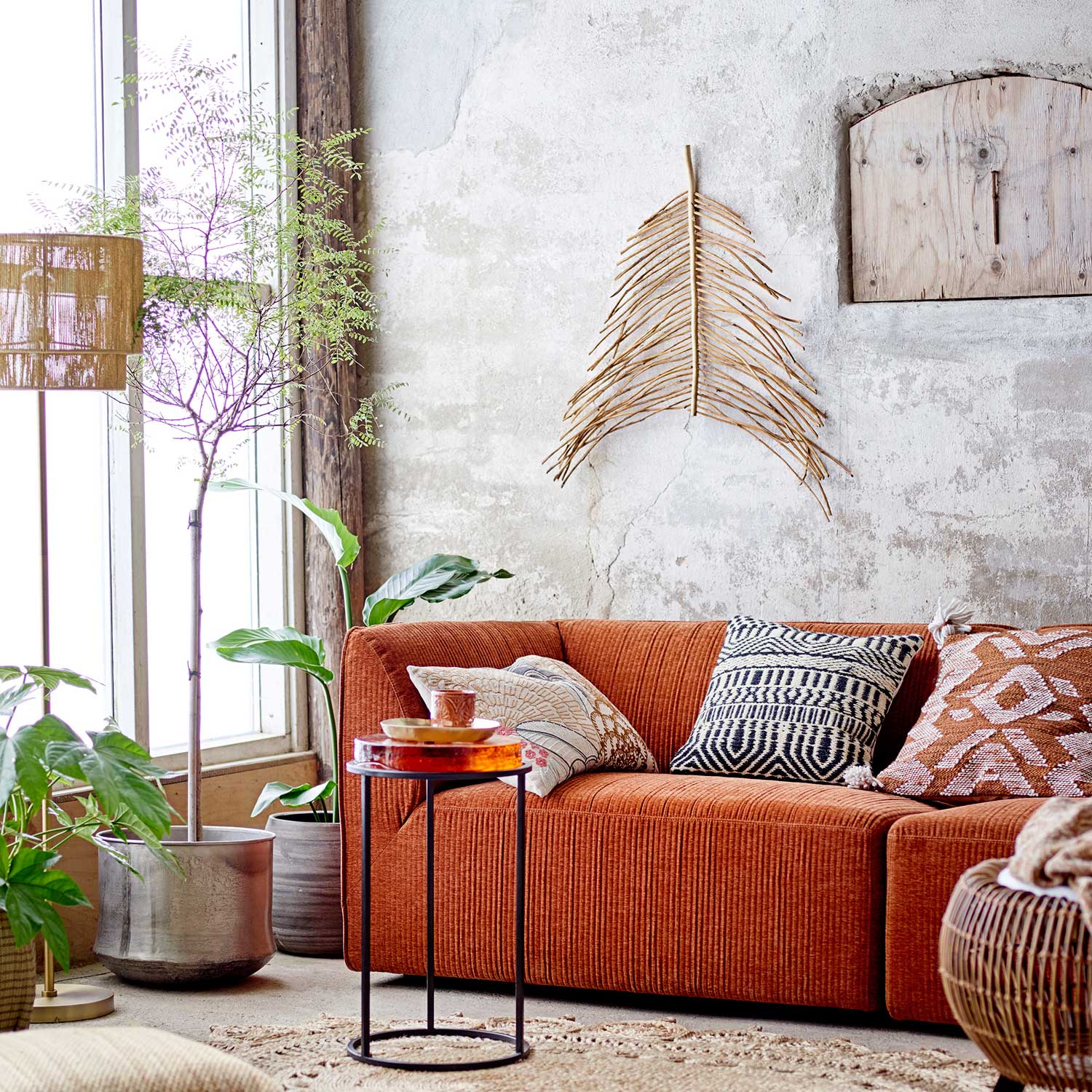 82050234_98 Äste Boho Style Natur Rippenfarn