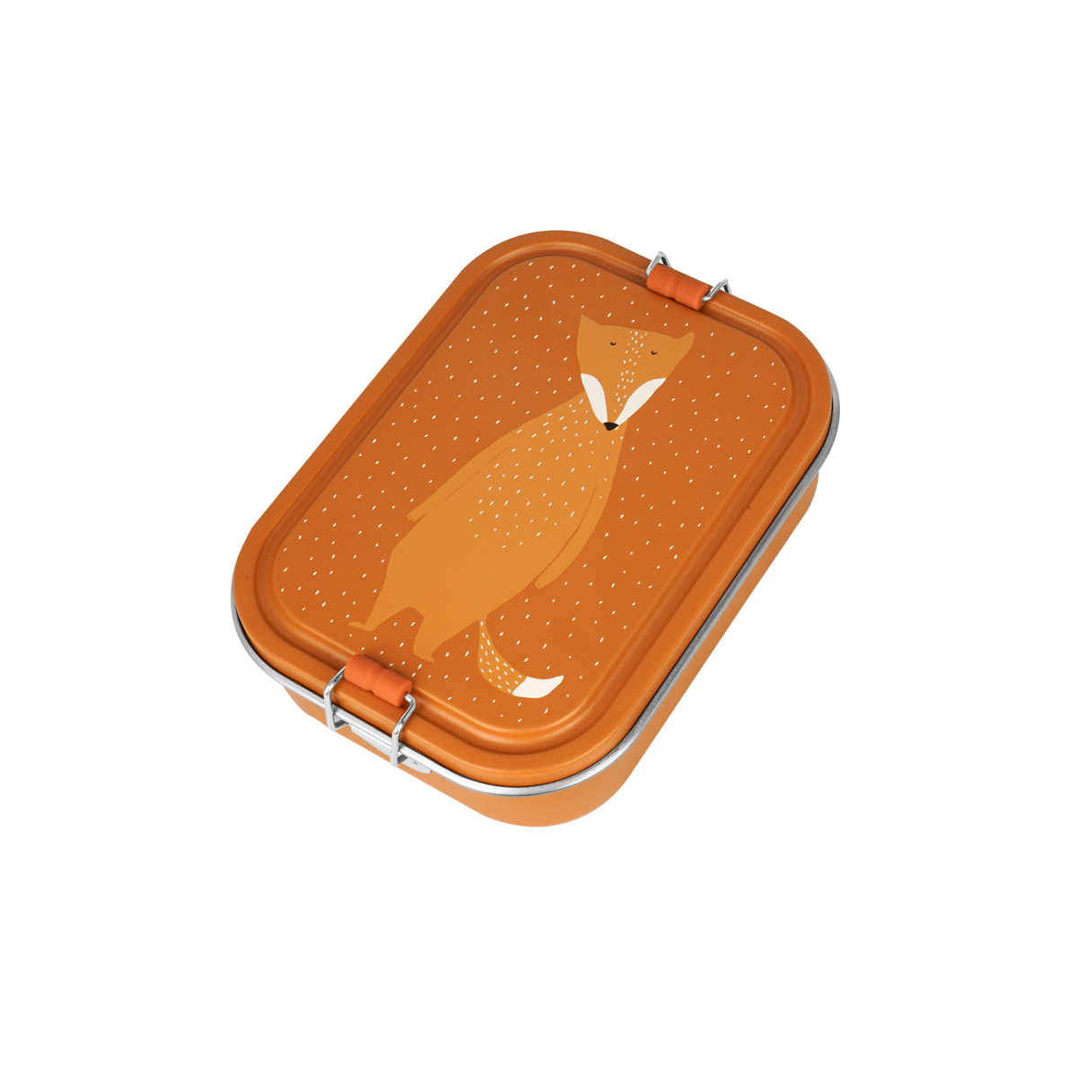 Trixi - Brotdose groß - Mr. Fox - Lunchbox für Kinder - Fuchs