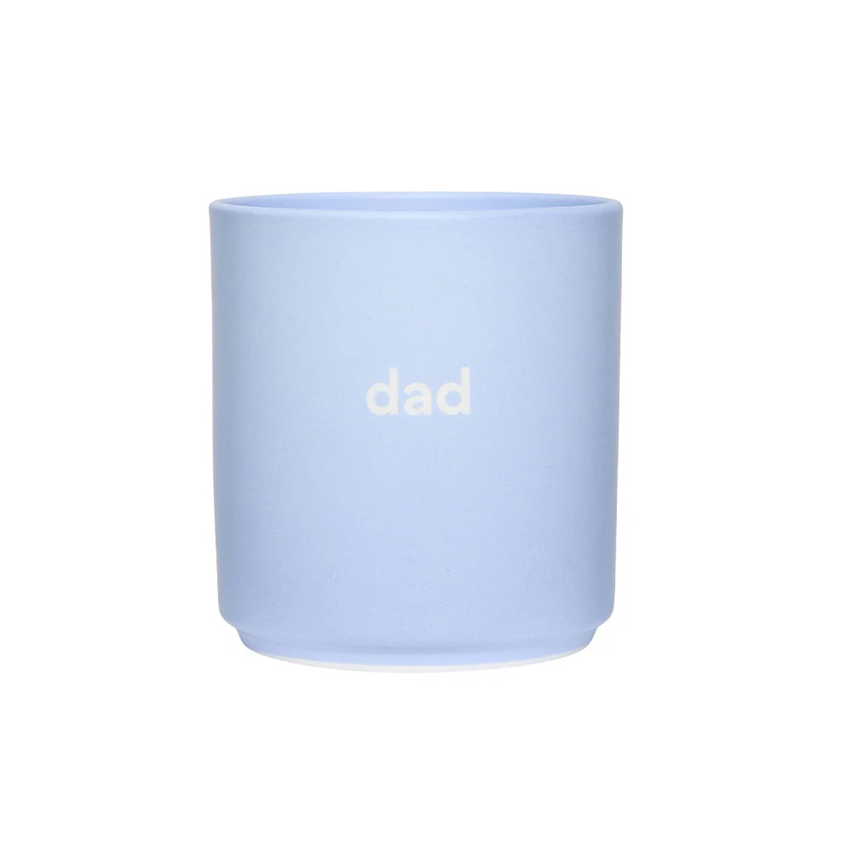 Design Letters - Becher dad - Porzellanbecher 'Papa' - Lieblingsbecher
