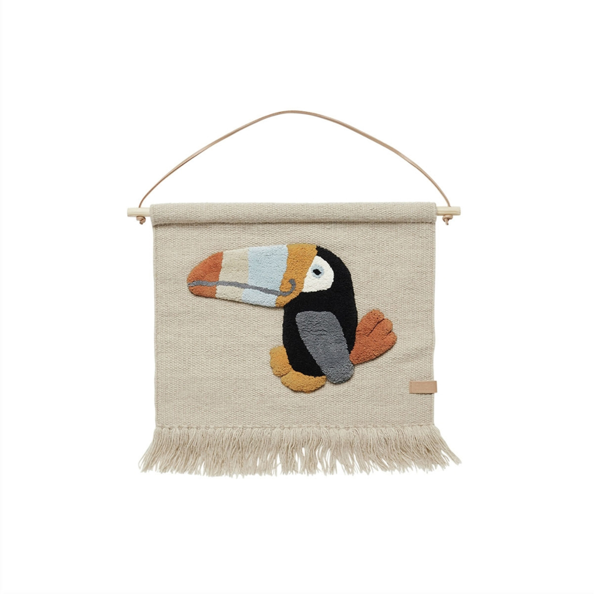 Wandteppich Tukan - Wandbehang Toucan - Wanddeko Kinderzimmer