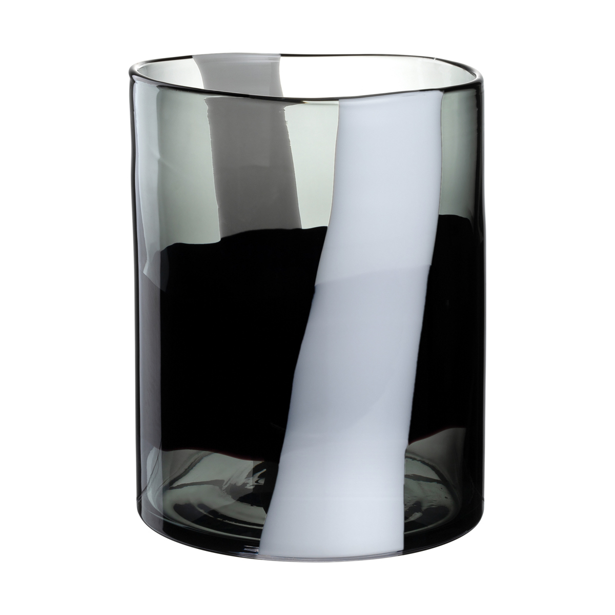 Leonardo - Vase BANDA NERA - Extravagante Glasvase - Designvase