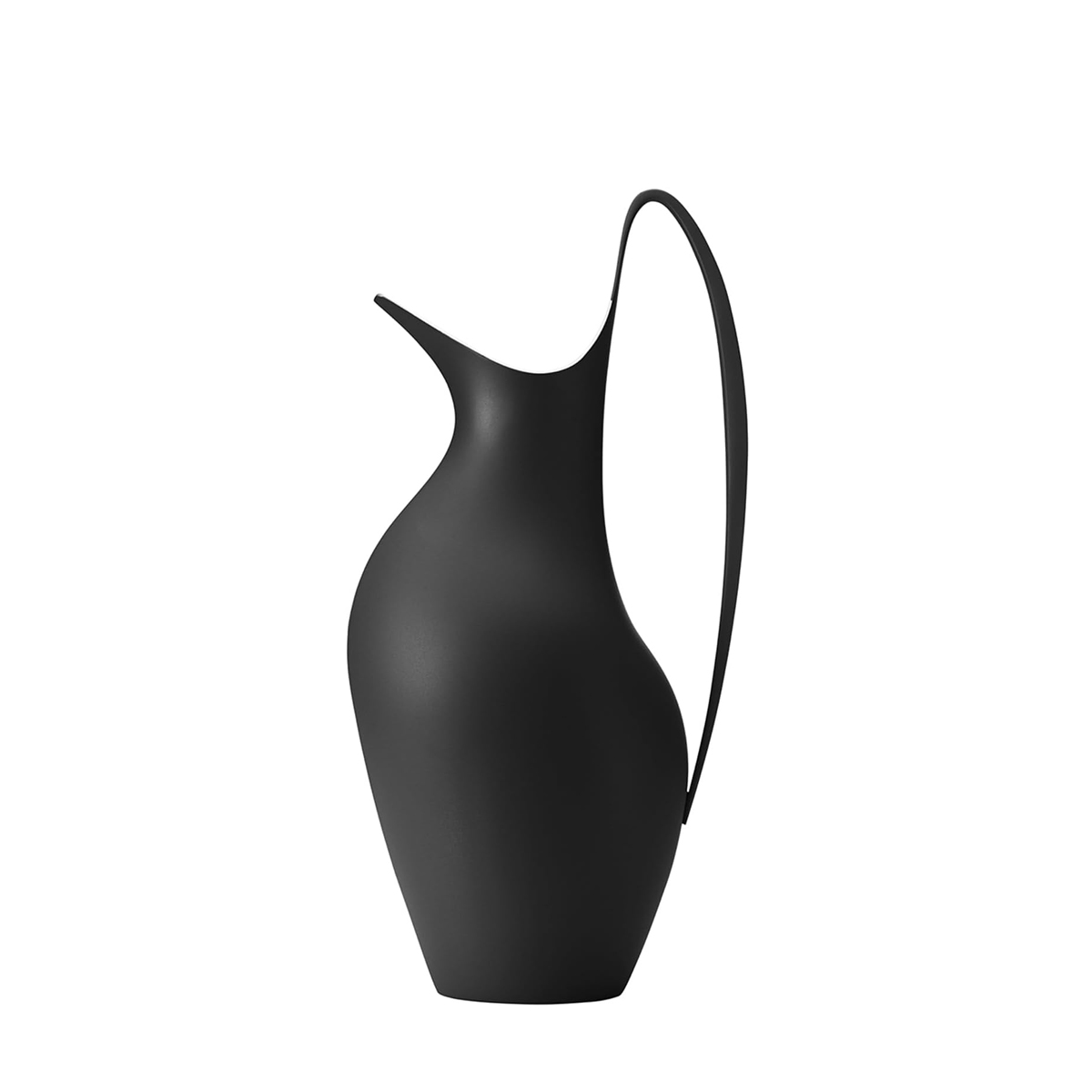 Georg Jensen - Design Krug Koppel aus Edelstahl in mattem Schwarz