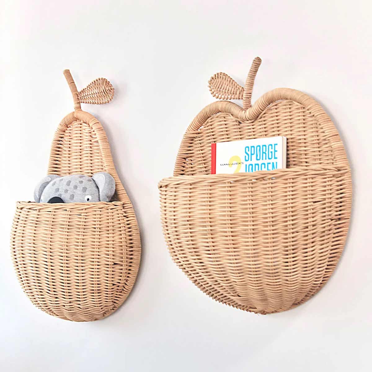 wandkorb_apfel_oyoy_2 OYOY - Apple Wall Basket