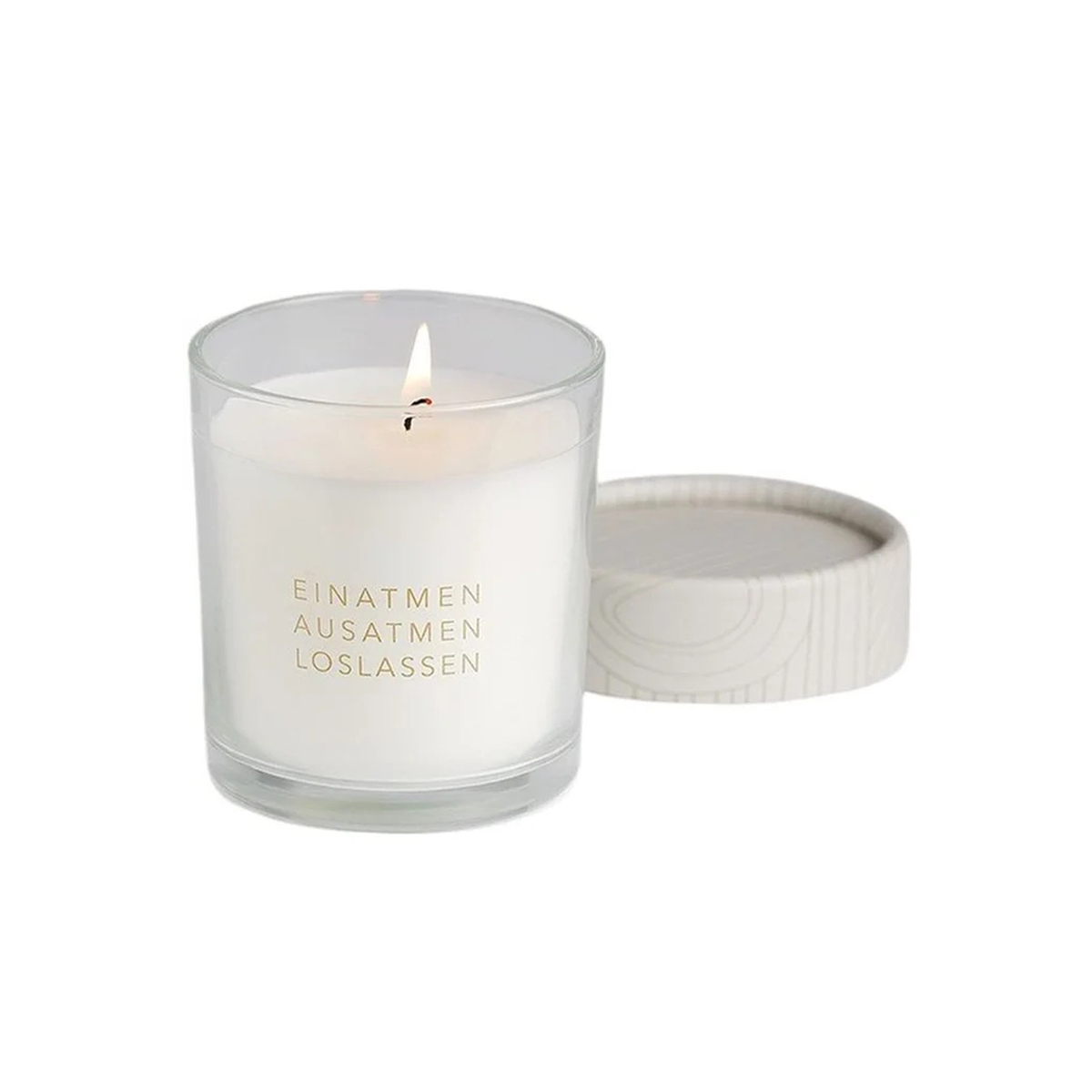 Räder – Duftkerze 'Einatmen, Ausatmen, Loslassen' – Entspannung für dein Zuhause
