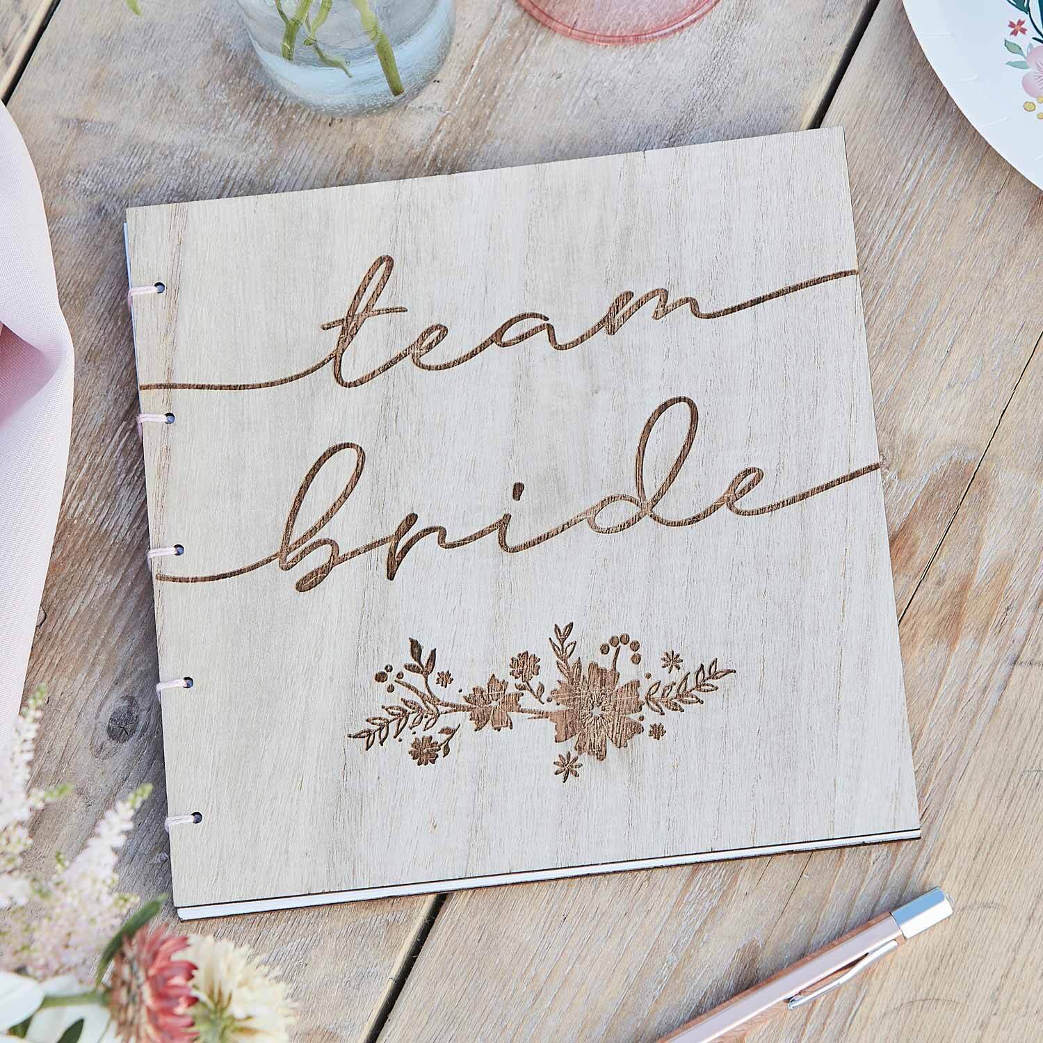 Ginger Ray - Boho Team Bride Gästebuch