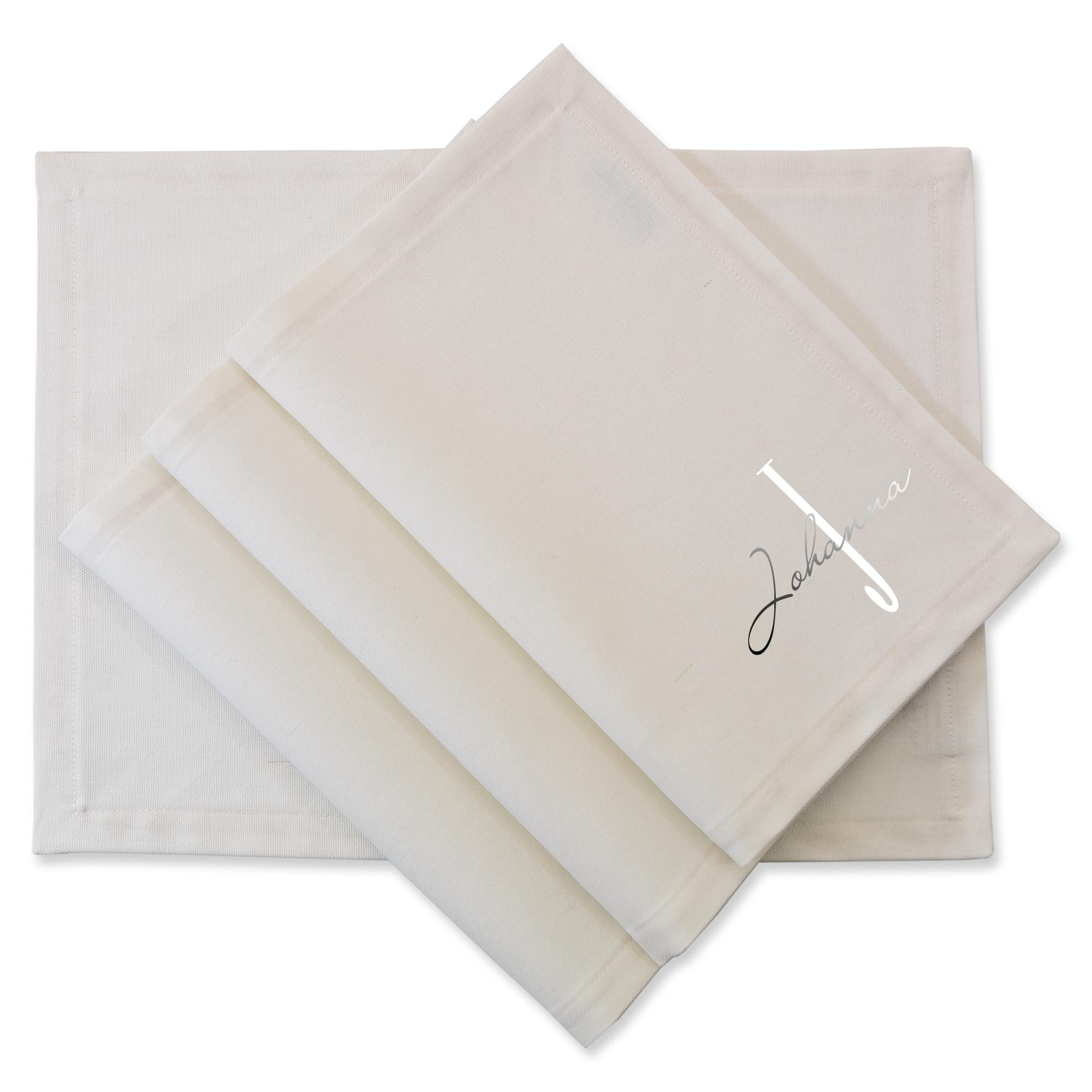 Tischset_Individual-weiss-1 Platzset mit Deinem Wunschnamen personalisiert