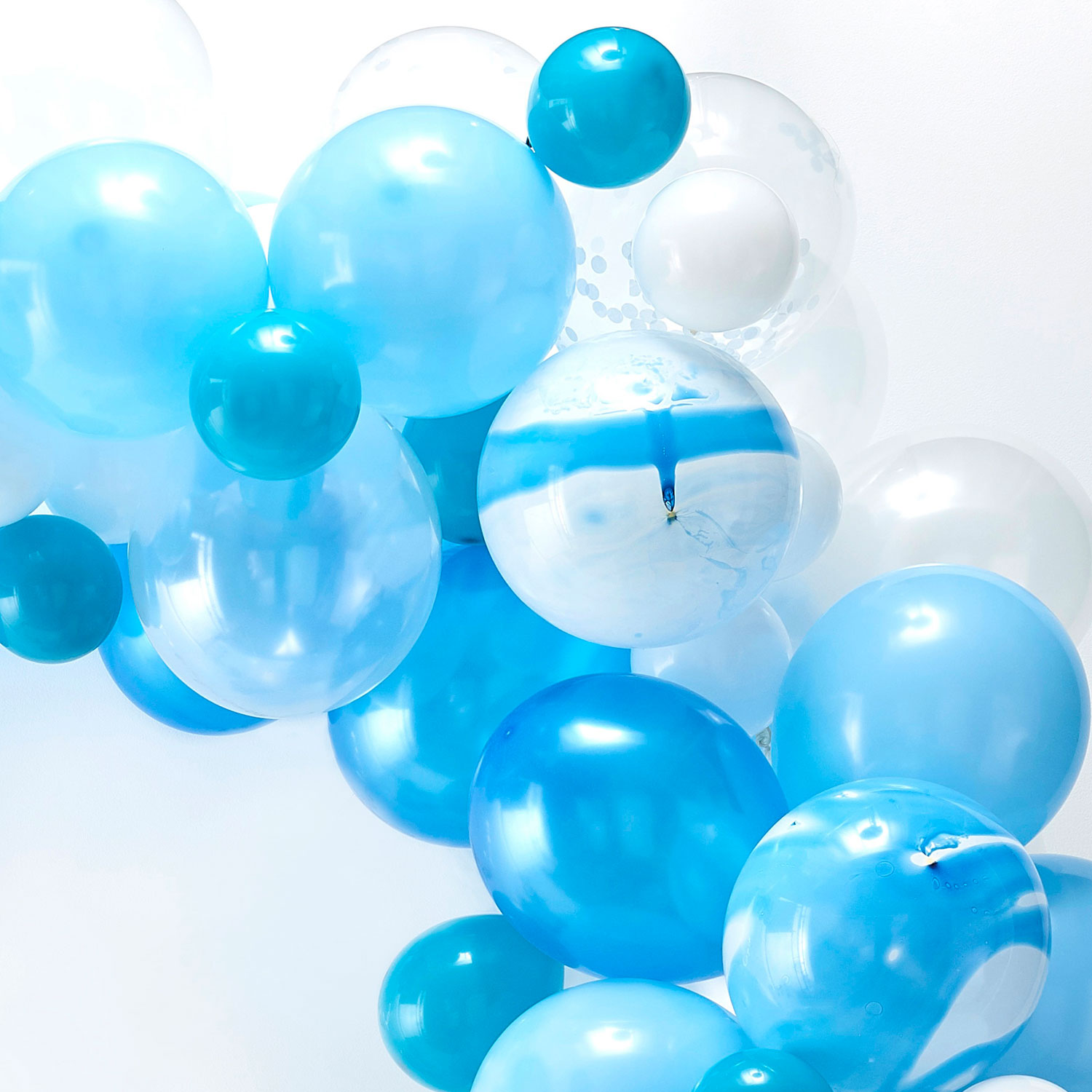 BA-308_2 Ginger Ray - Ballonbogen-Set für Babyparty & Geburtstag