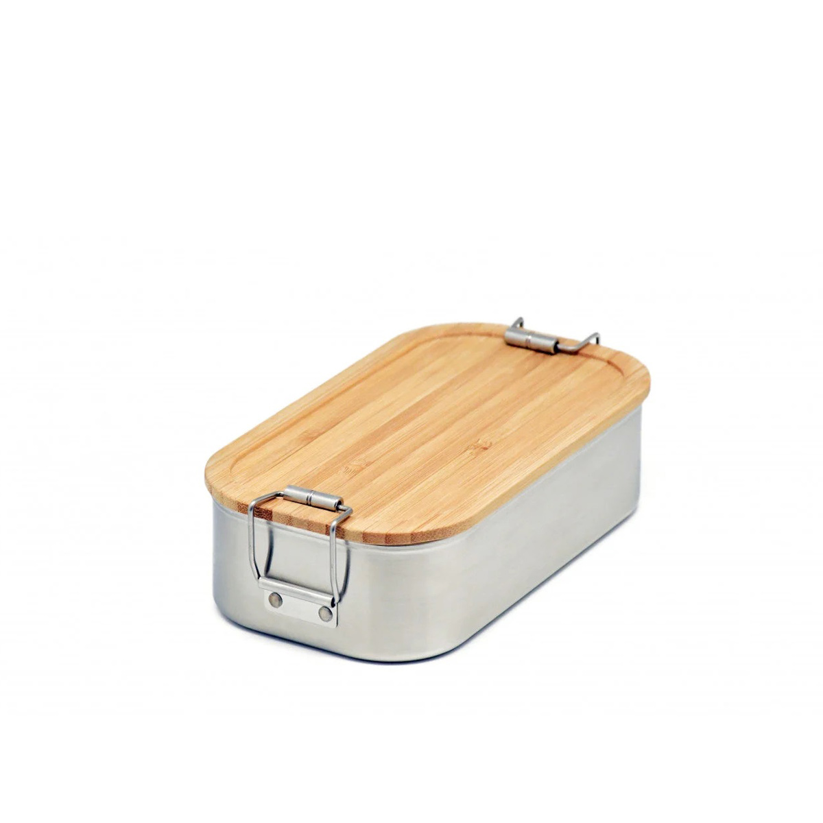 Personalisierte Lunchbox - Brotzeitdose mit Bambusdeckel & Gravur Personalisierte Lunchbox - Brotzeitdose mit Bambusdeckel & Gravur